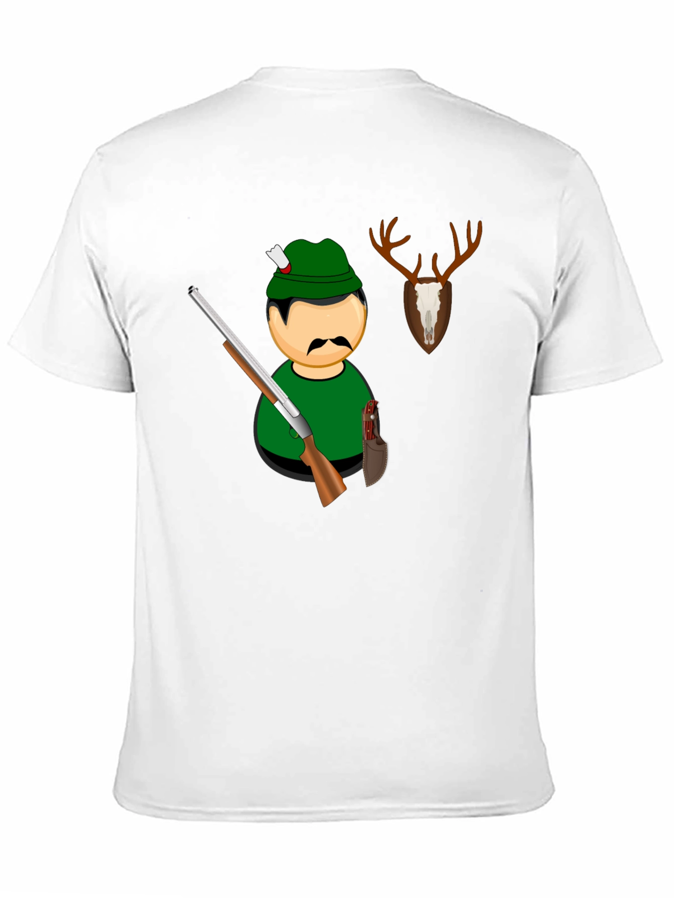 Hunter Graphic Black T-Shirt