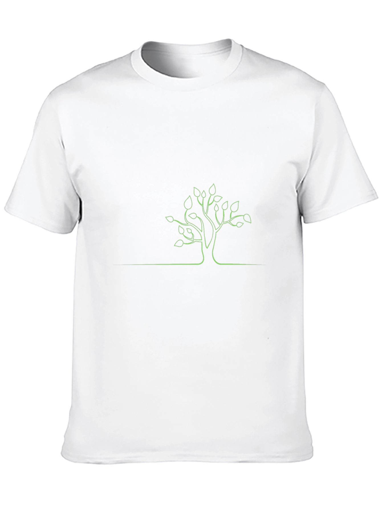 Minimalist Tree Graphic T-Shirt