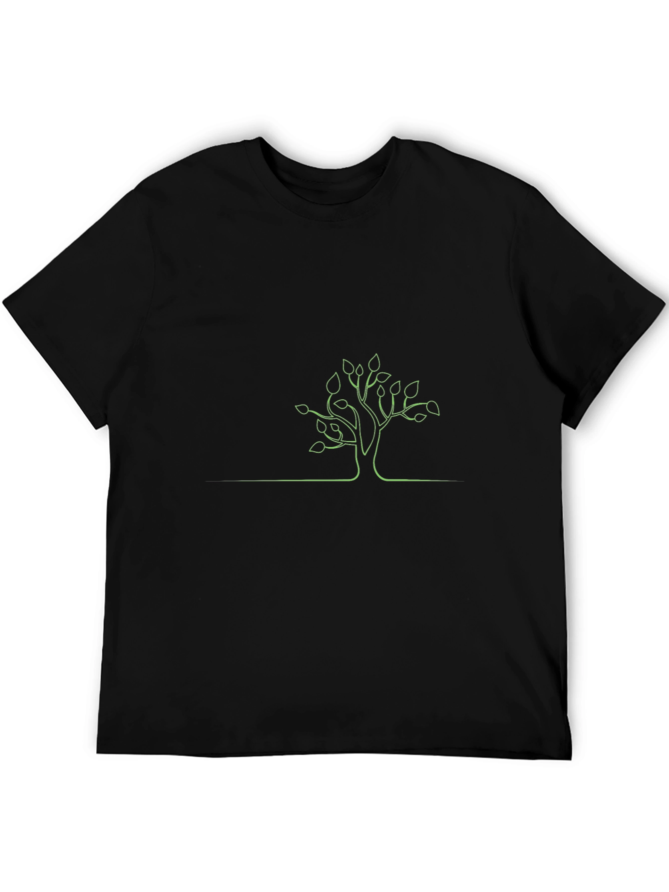 Minimalist Tree Graphic T-Shirt