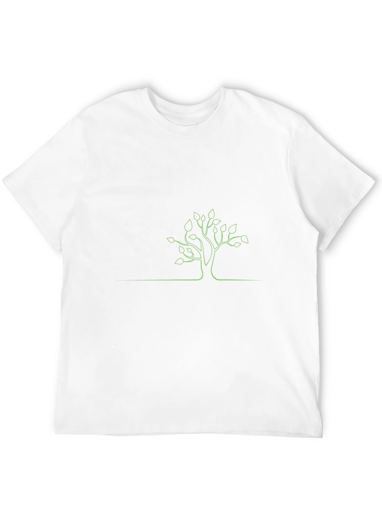 Minimalist Tree Graphic T-Shirt