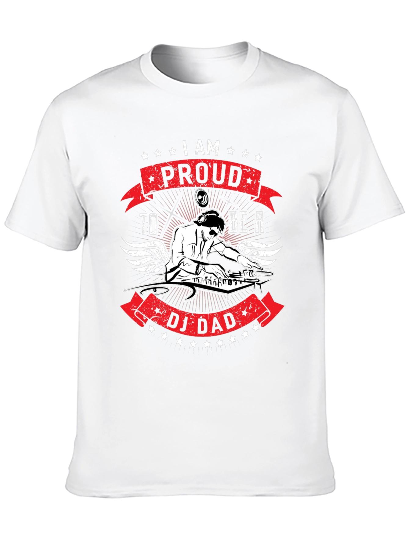 Proud DJ Dad Graphic T-Shirt