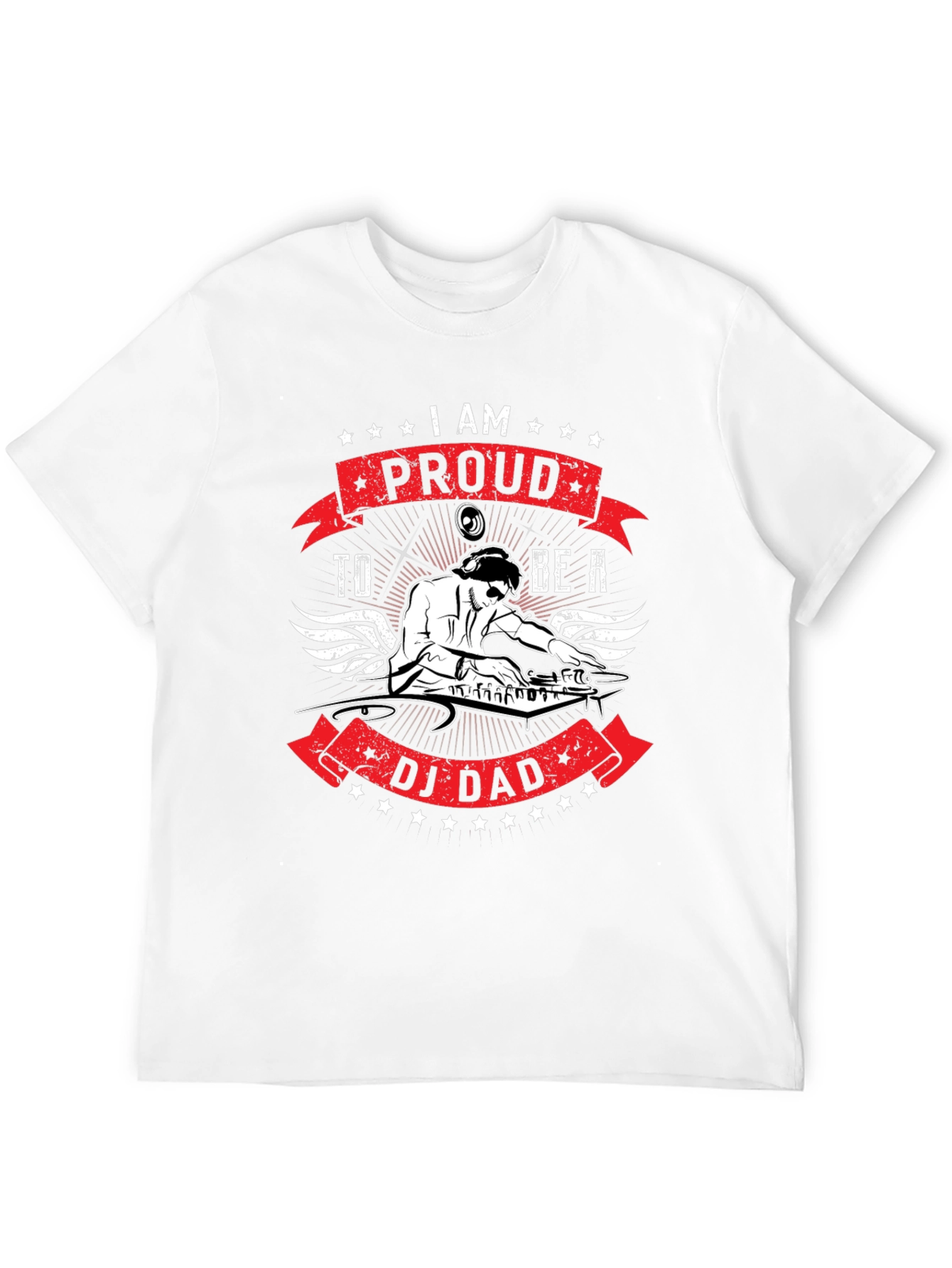 Proud DJ Dad Graphic T-Shirt