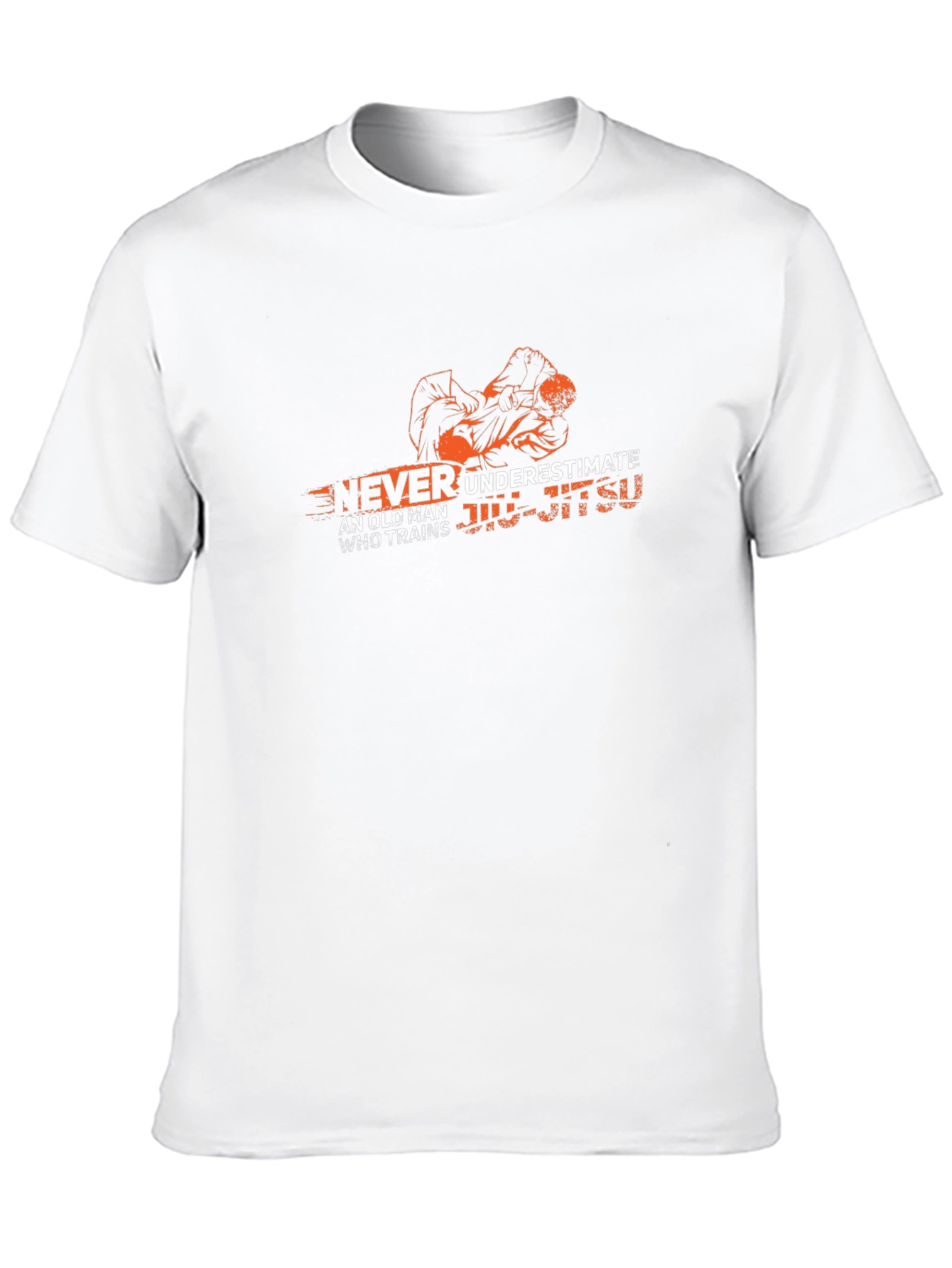 Never Underestimate Jiu-Jitsu Old Man T-Shirt
