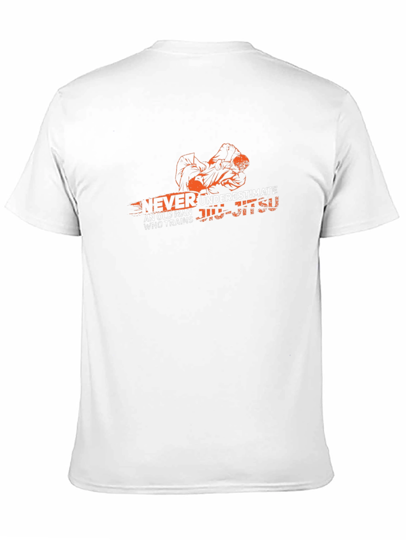 Never Underestimate Jiu-Jitsu Old Man T-Shirt