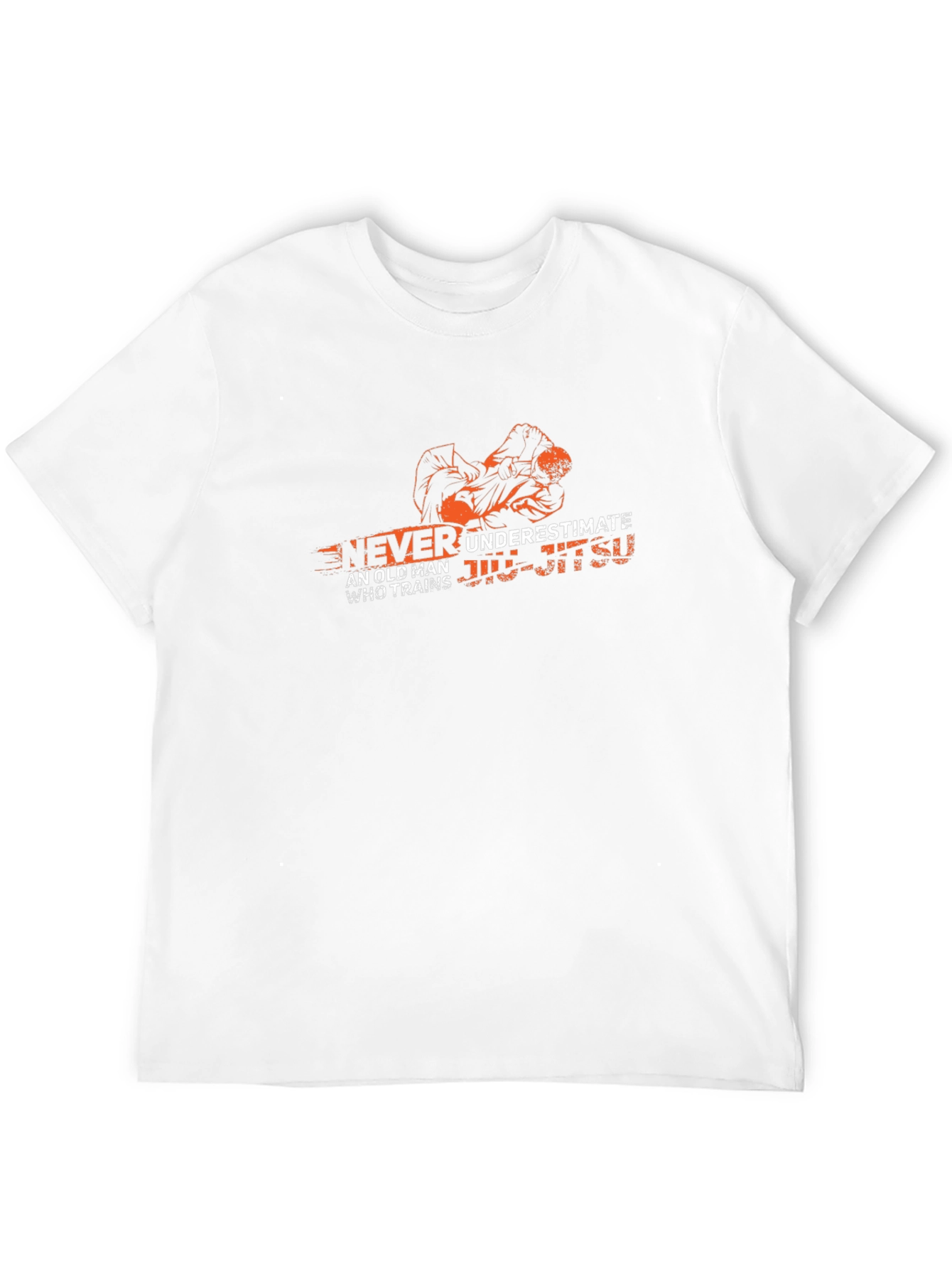 Never Underestimate Jiu-Jitsu Old Man T-Shirt