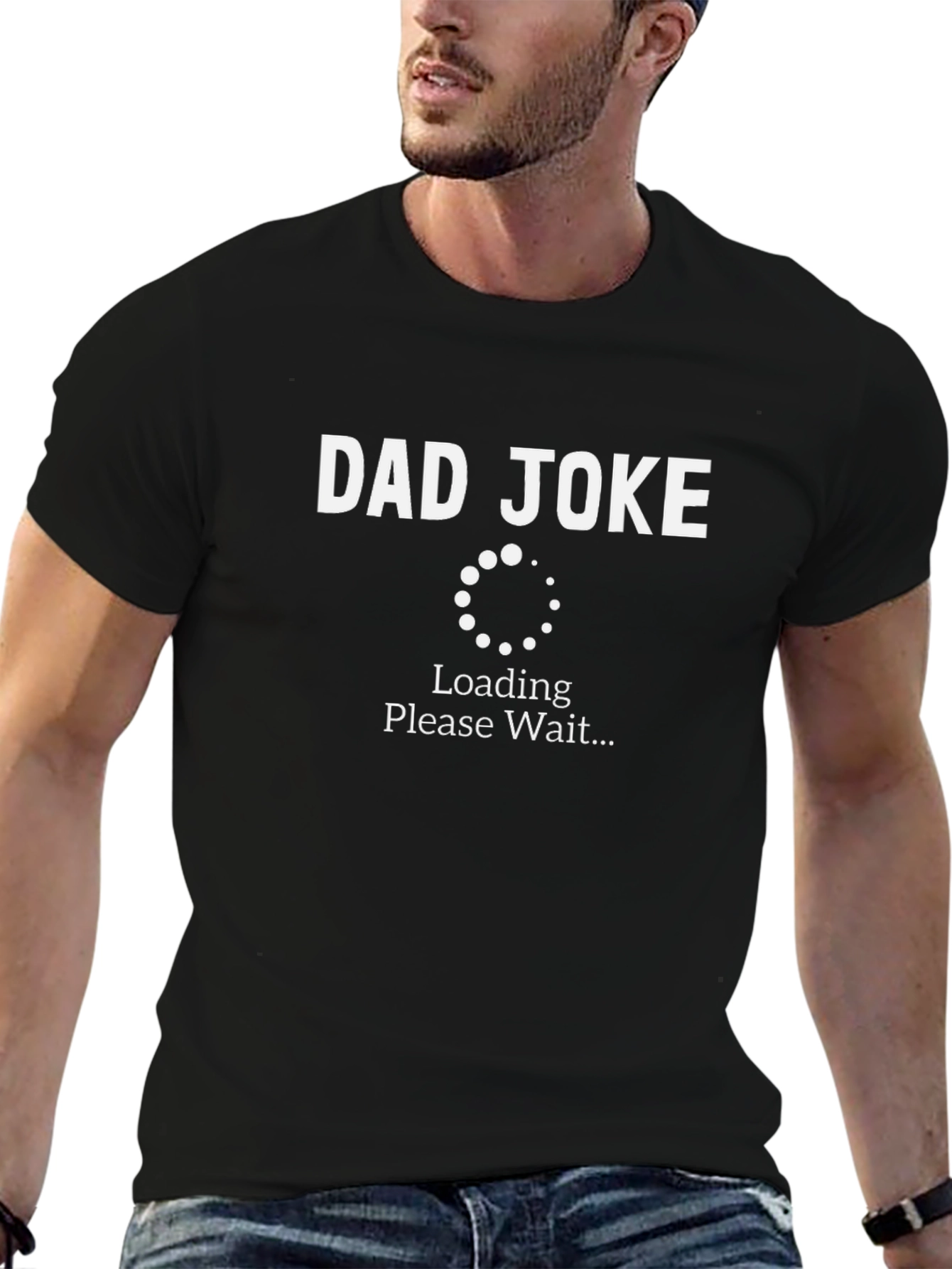 Dad Joke Loading T-Shirt - Funny Fathers Day Tee