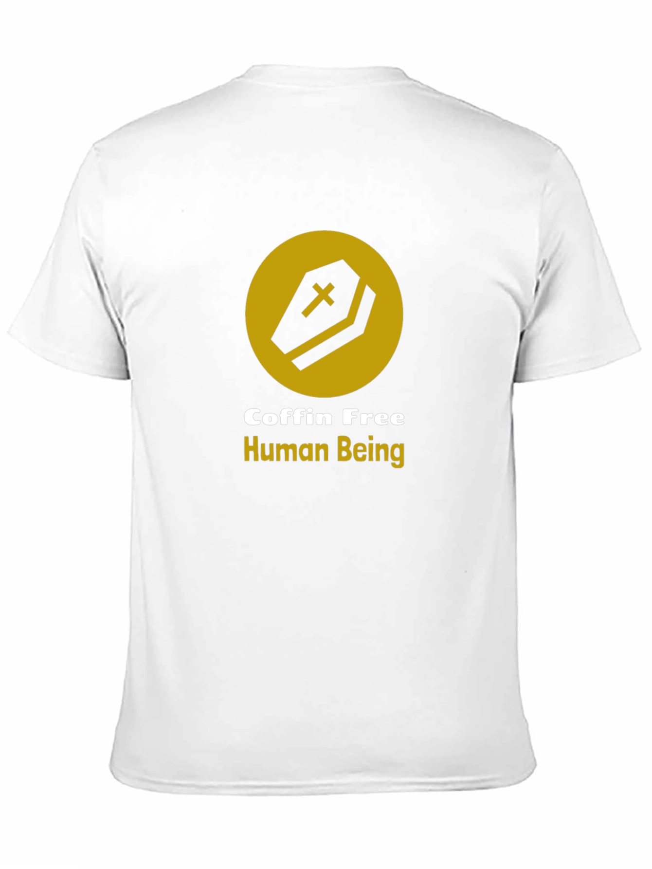 Coffin Free Human Being Graphic Tee