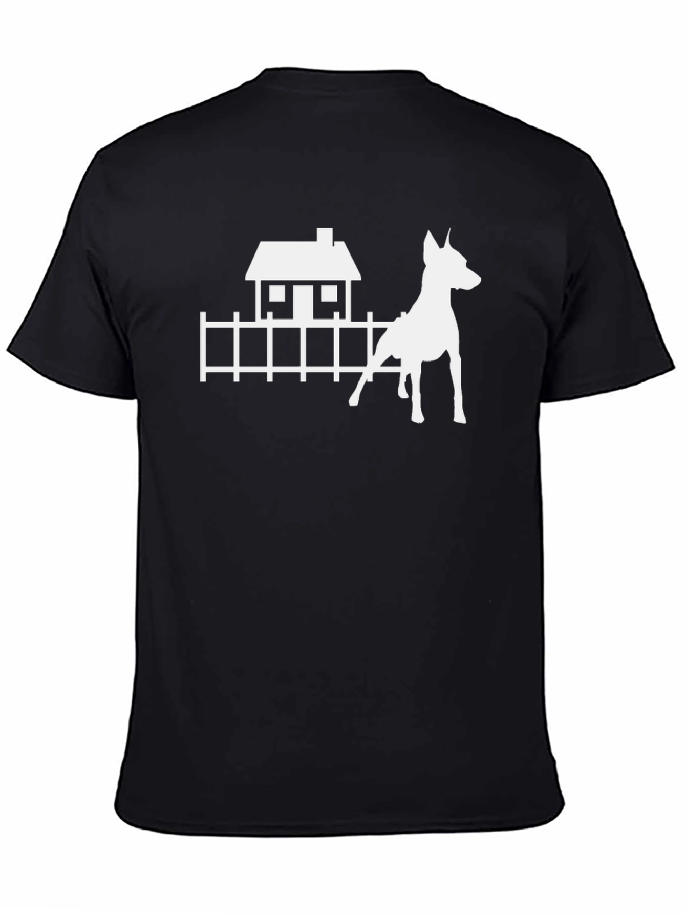 Dog House Graphic Tee - Mens Black T-Shirt