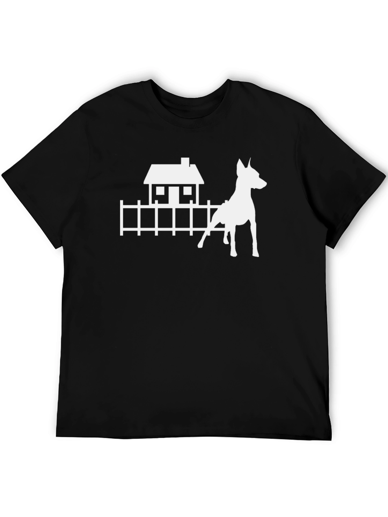 Dog House Graphic Tee - Mens Black T-Shirt