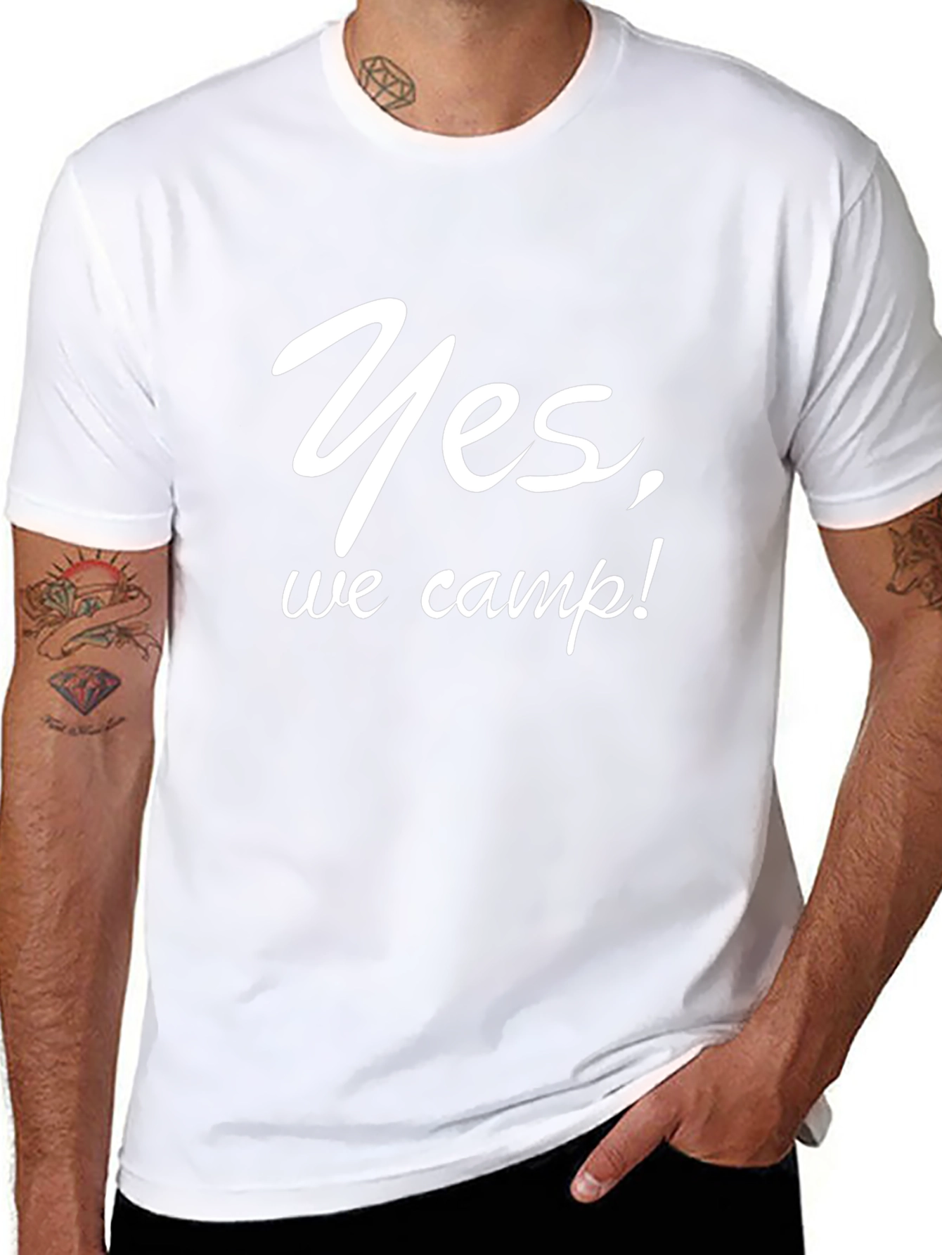 Yes We Camp! Graphic T-Shirt