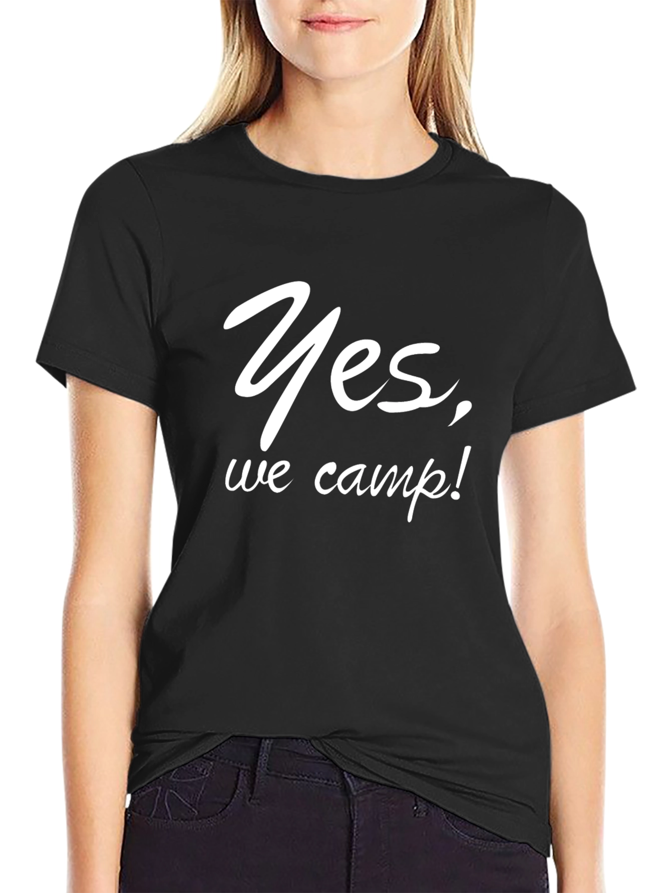 Yes We Camp! Graphic T-Shirt