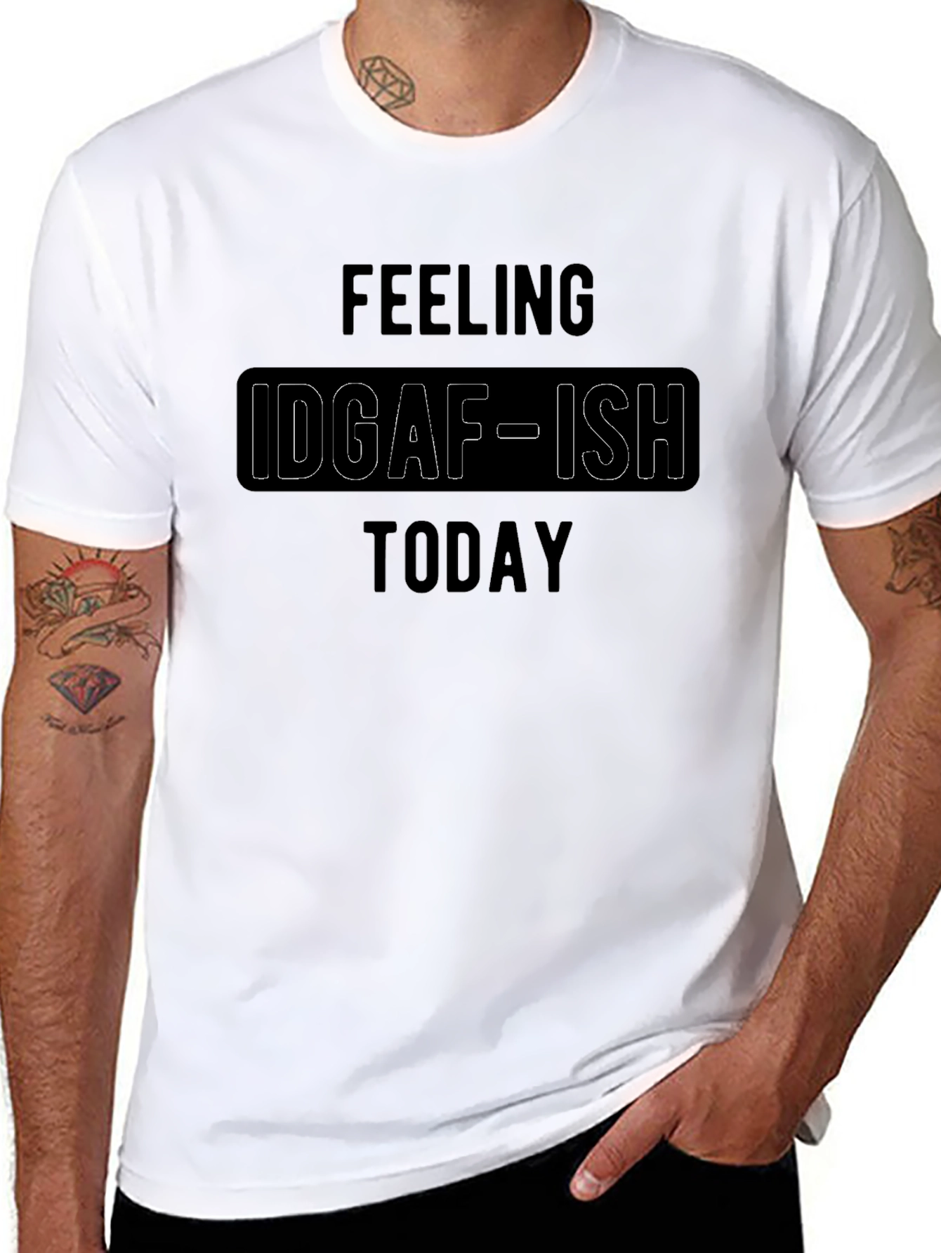 IDGAF-ISH Today Graphic T-Shirt