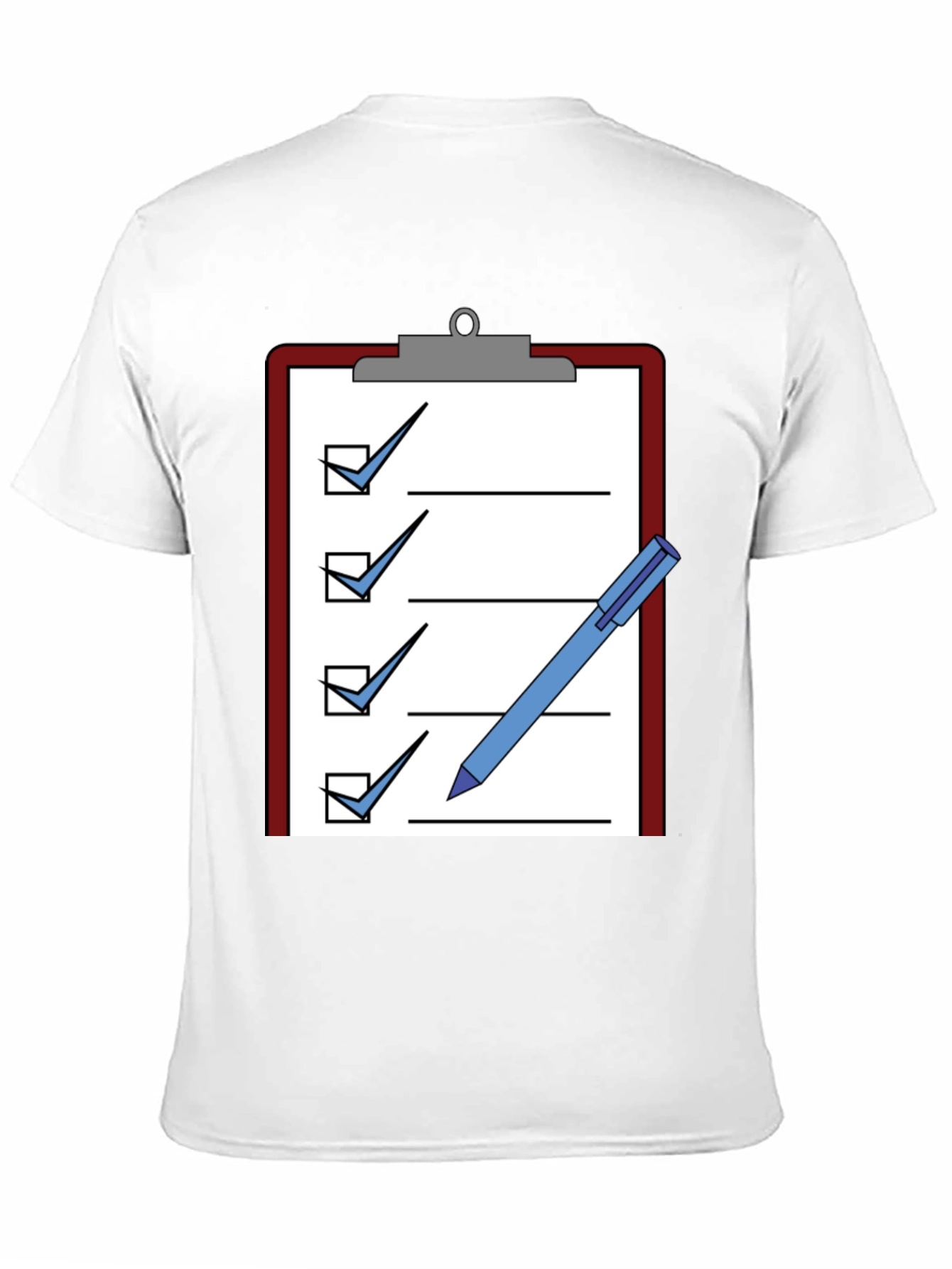 Checklist T-Shirt: To-Do List Graphic Tee