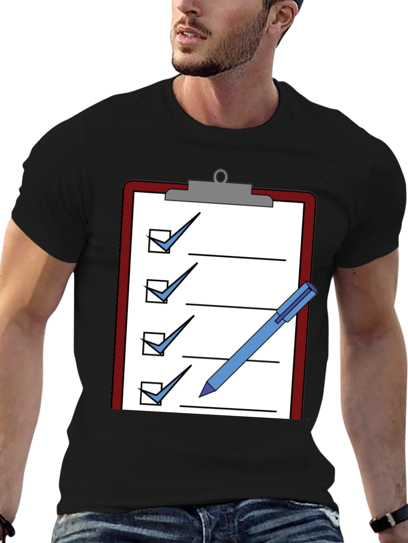 Checklist T-Shirt: To-Do List Graphic Tee