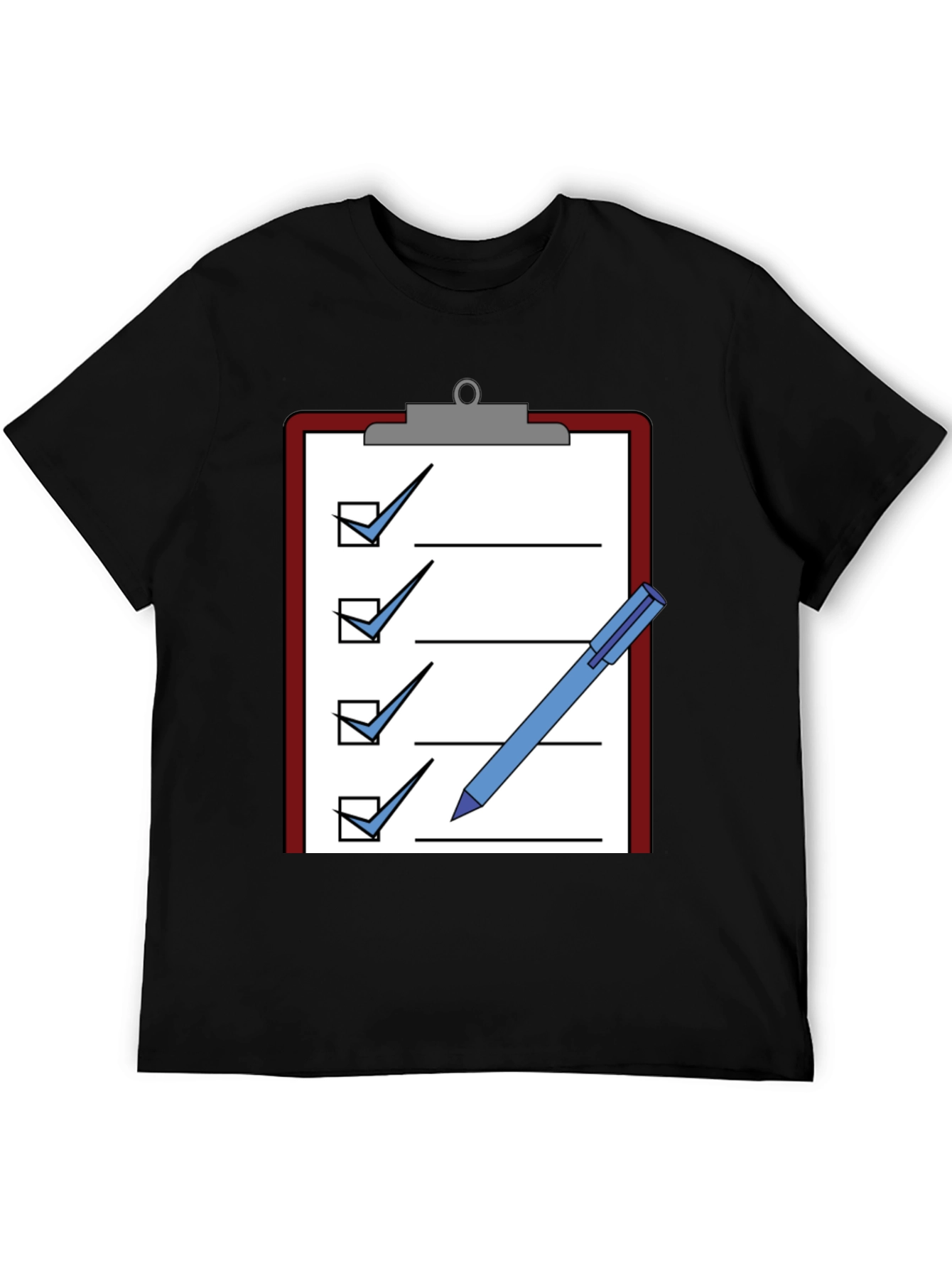 Checklist T-Shirt: To-Do List Graphic Tee