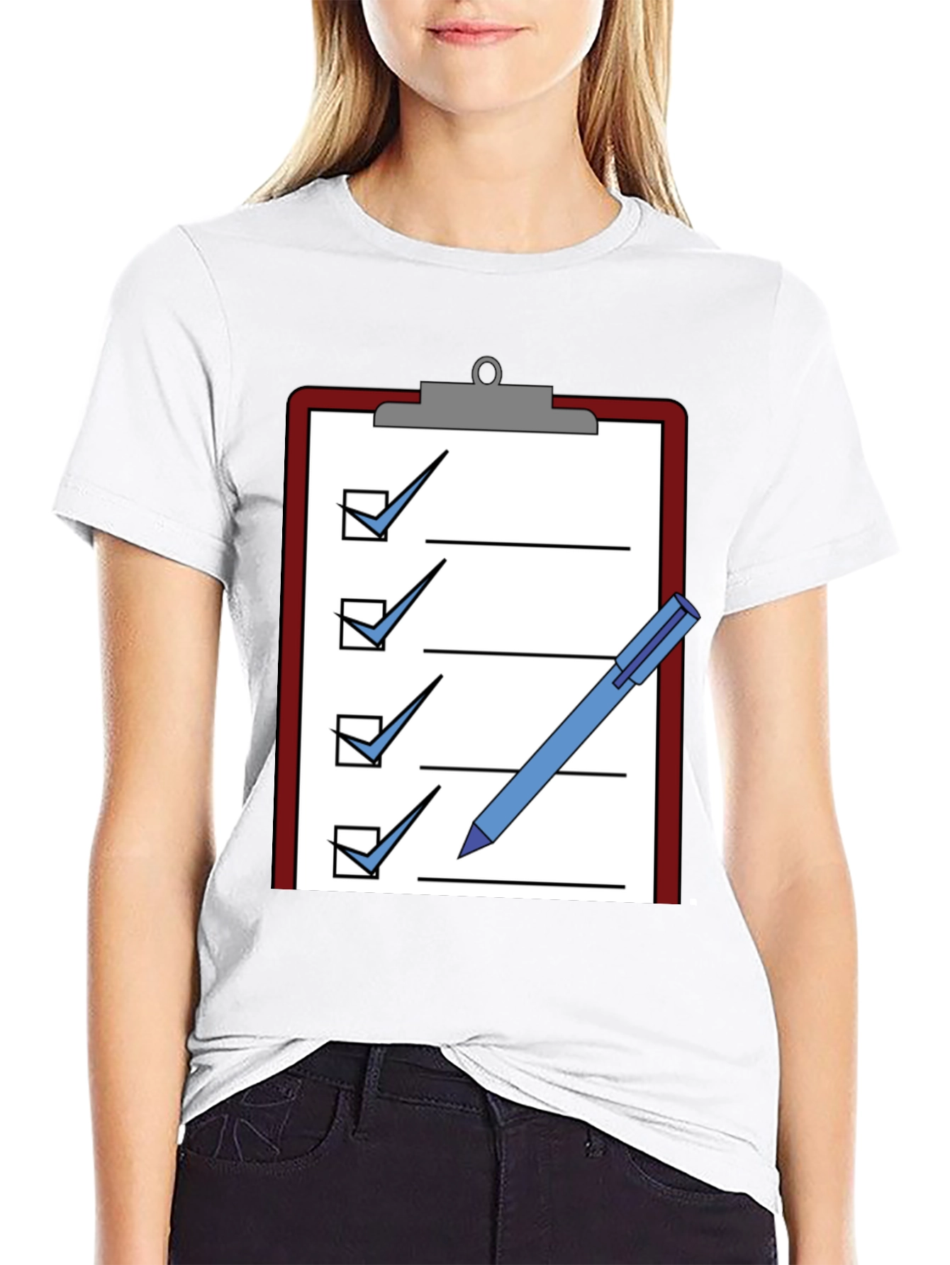 Checklist T-Shirt: To-Do List Graphic Tee