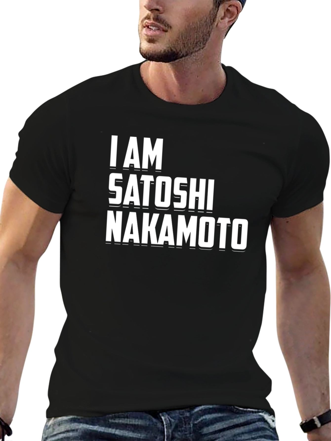I Am Satoshi Nakamoto T-Shirt - Crypto Tee
