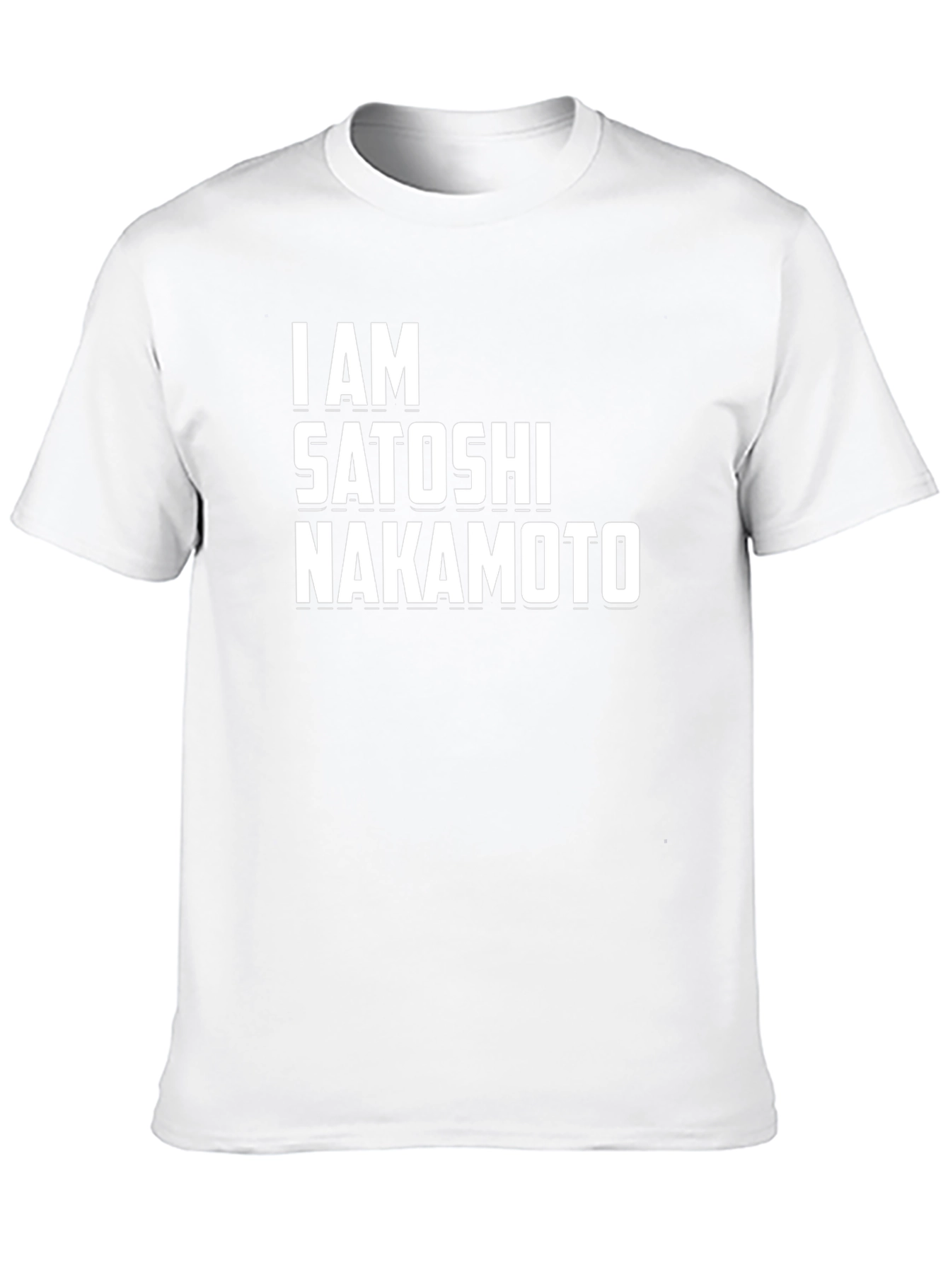 I Am Satoshi Nakamoto T-Shirt - Crypto Tee