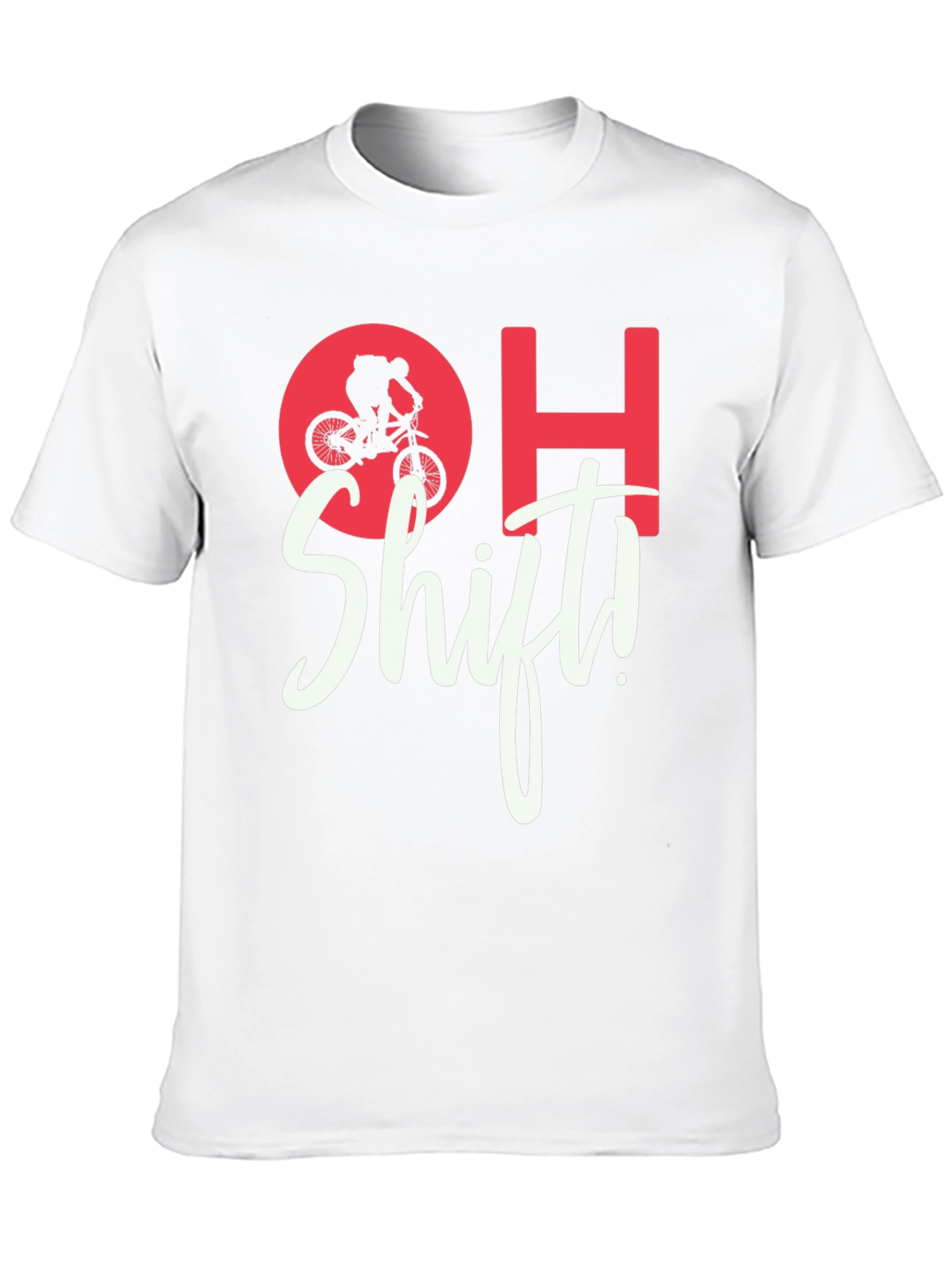 OH Shift! Mountain Biker Graphic Tee