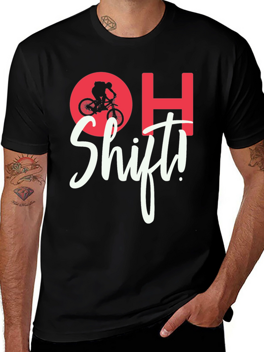 OH Shift! Mountain Biker Graphic Tee