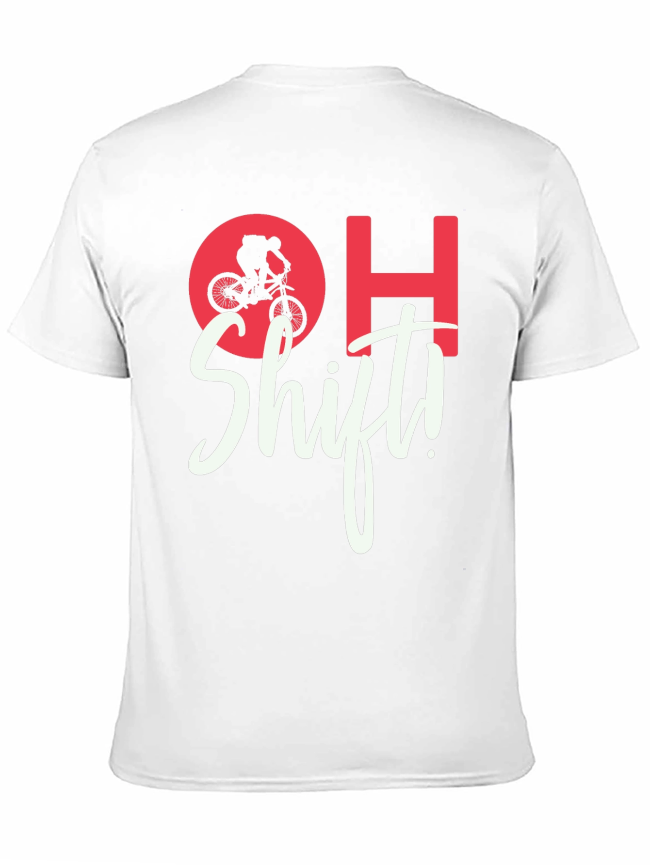 OH Shift! Mountain Biker Graphic Tee
