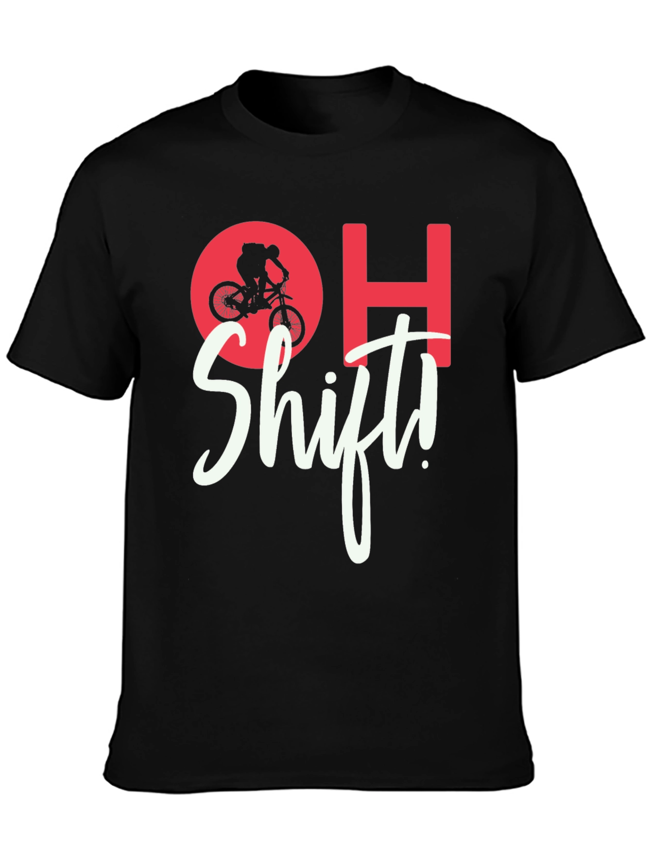 OH Shift! Mountain Biker Graphic Tee