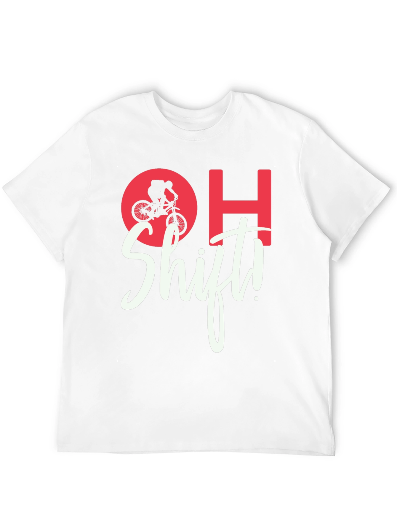 OH Shift! Mountain Biker Graphic Tee
