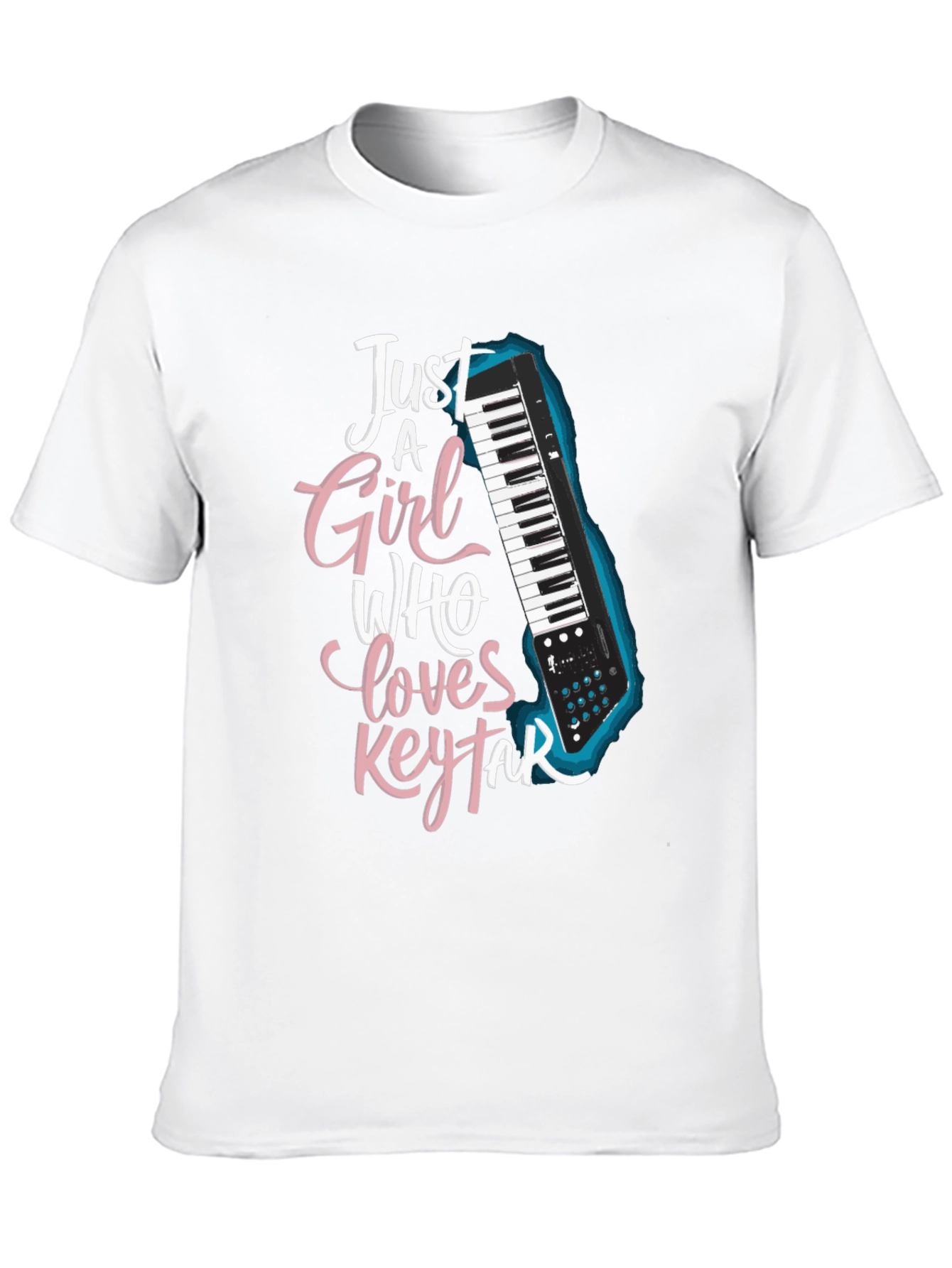 Just A Girl Who Loves Keytar T-Shirt