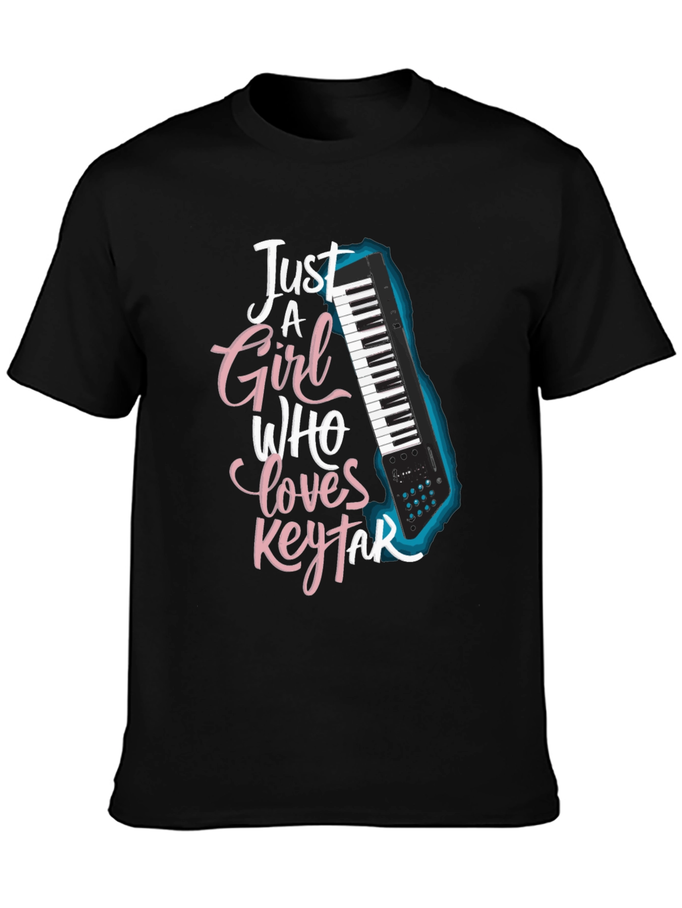 Just A Girl Who Loves Keytar T-Shirt