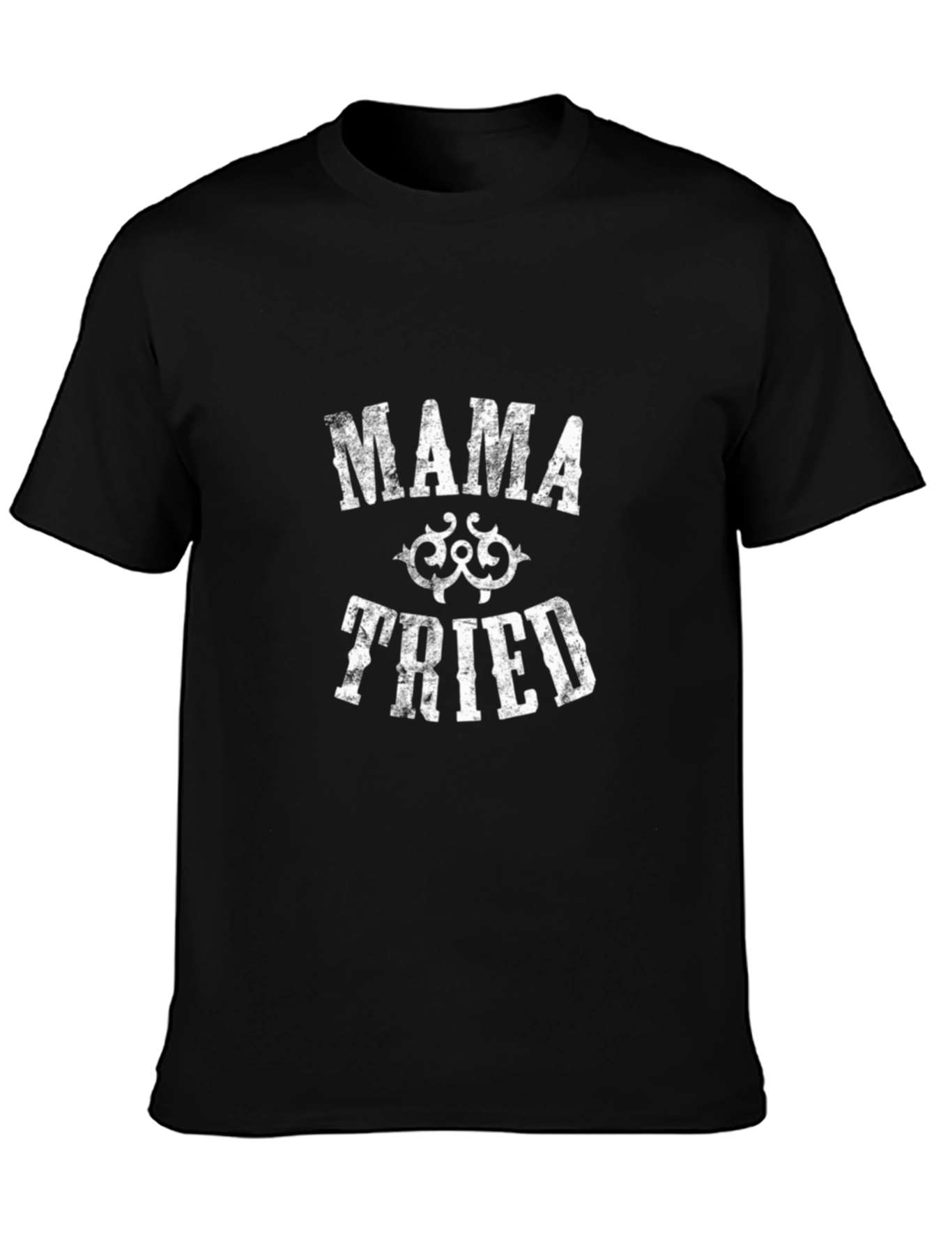Mama Tried Black Graphic T-Shirt