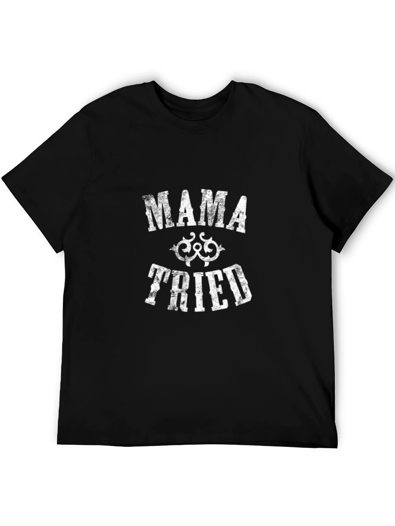 Mama Tried Black Graphic T-Shirt