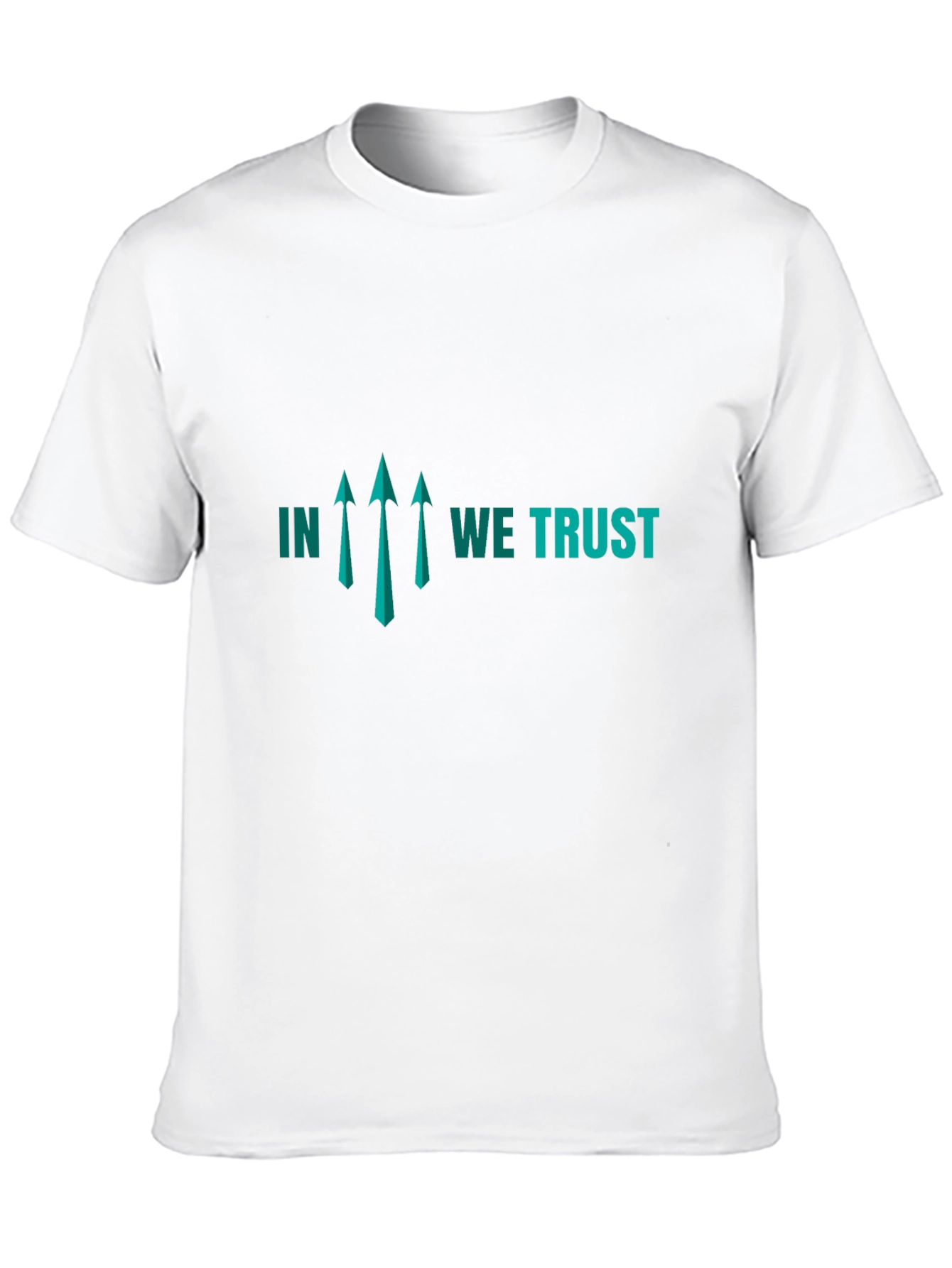 In We Trust Graphic Tee - Stylish Black T-Shirt