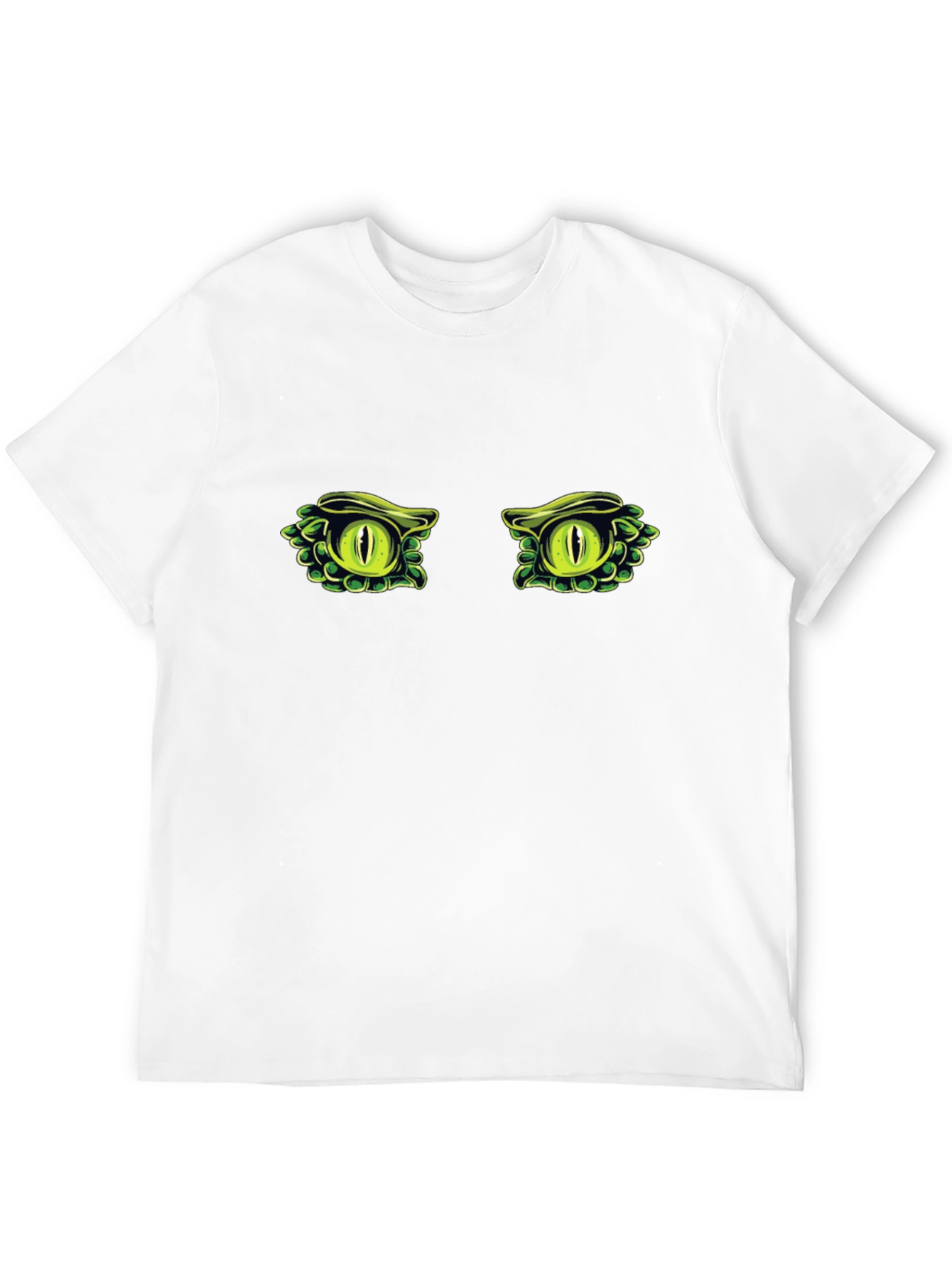 Reptile Eyes T-Shirt - Black Cotton Tee