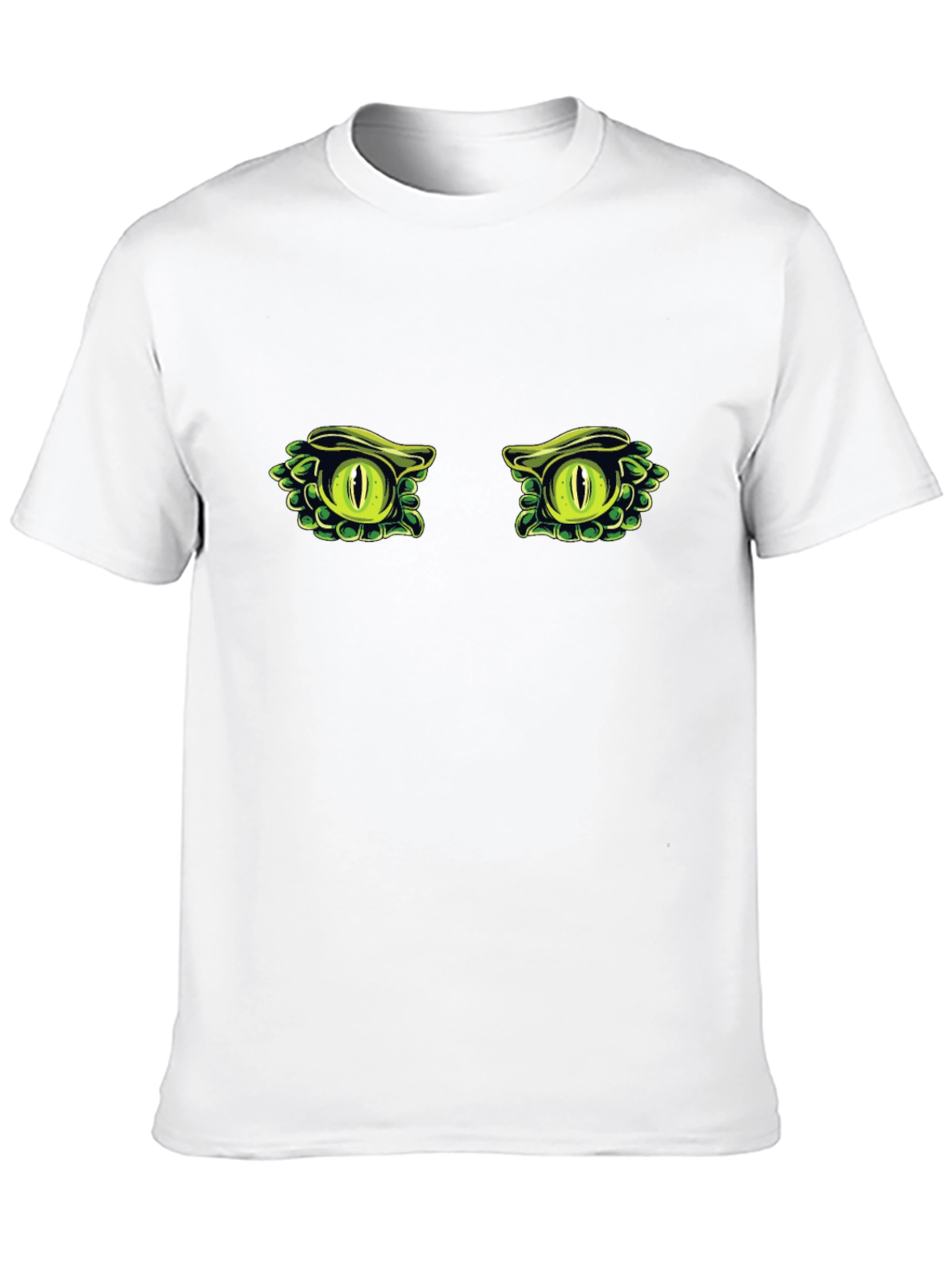 Reptile Eyes T-Shirt - Black Cotton Tee