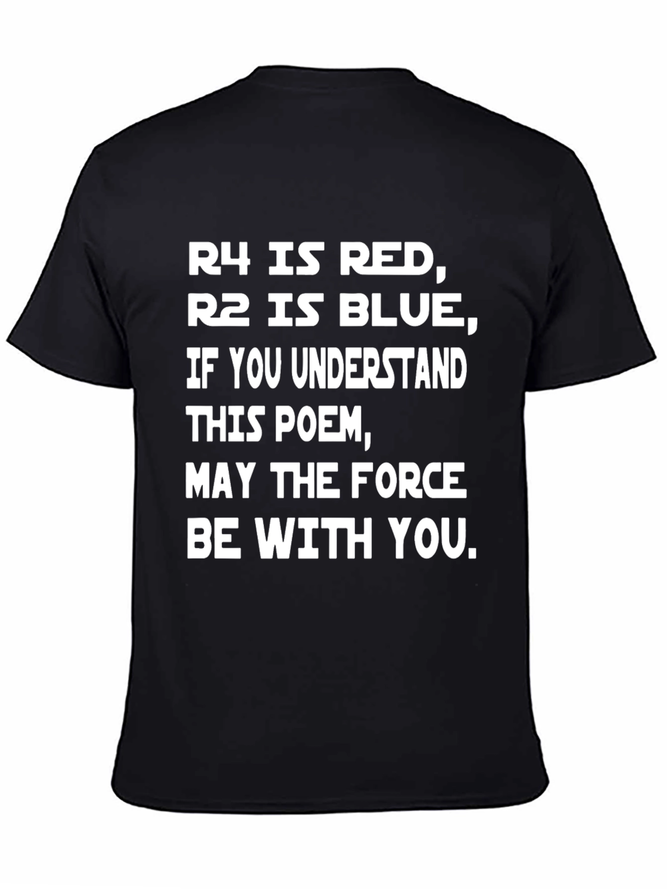 Star Wars Poem Graphic Tee
