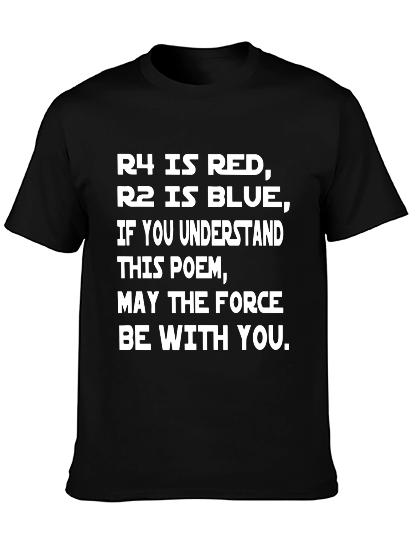 Star Wars Poem Graphic Tee