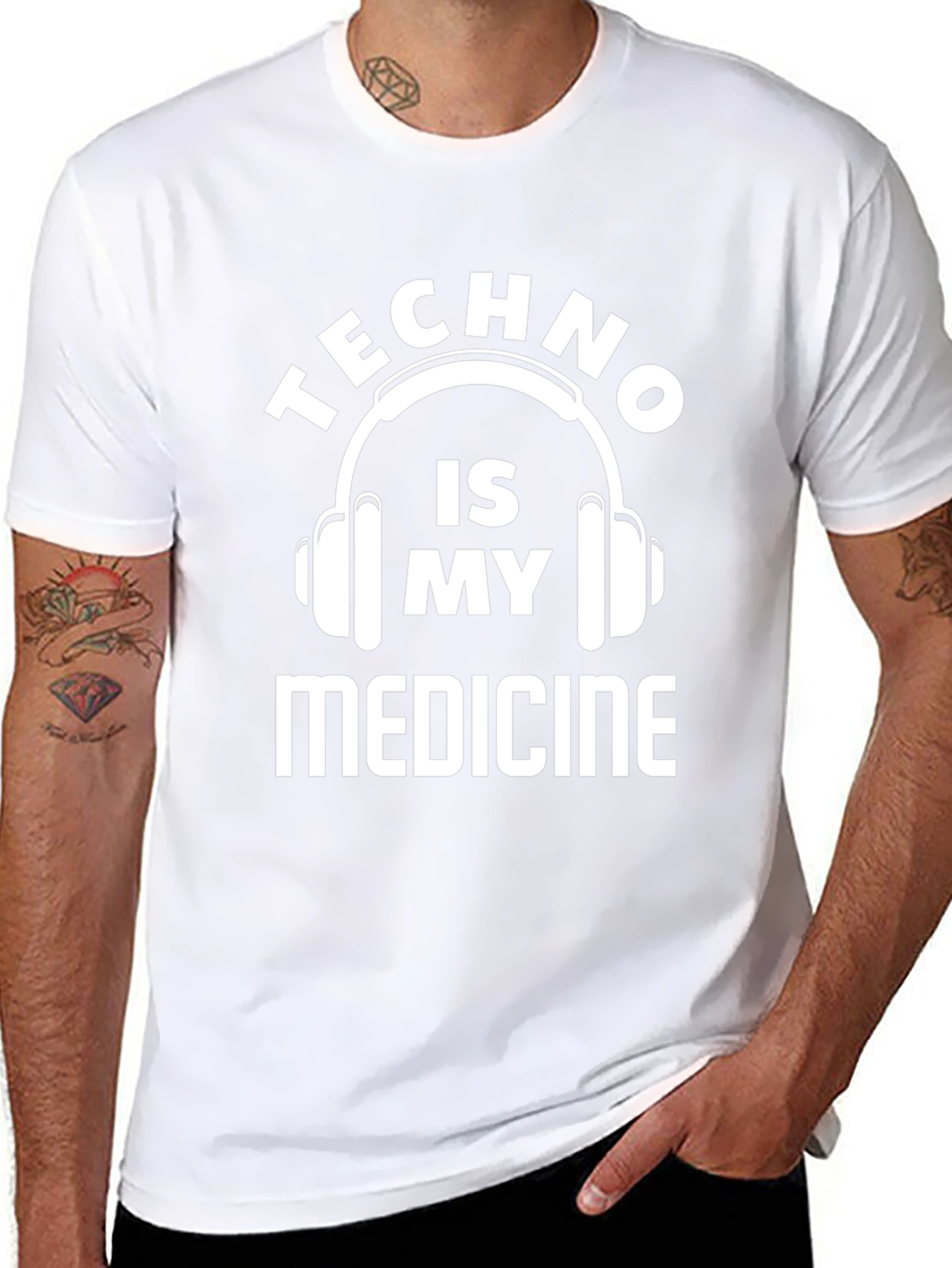 Techno is My Medicine T-Shirt Music Lover Tee
