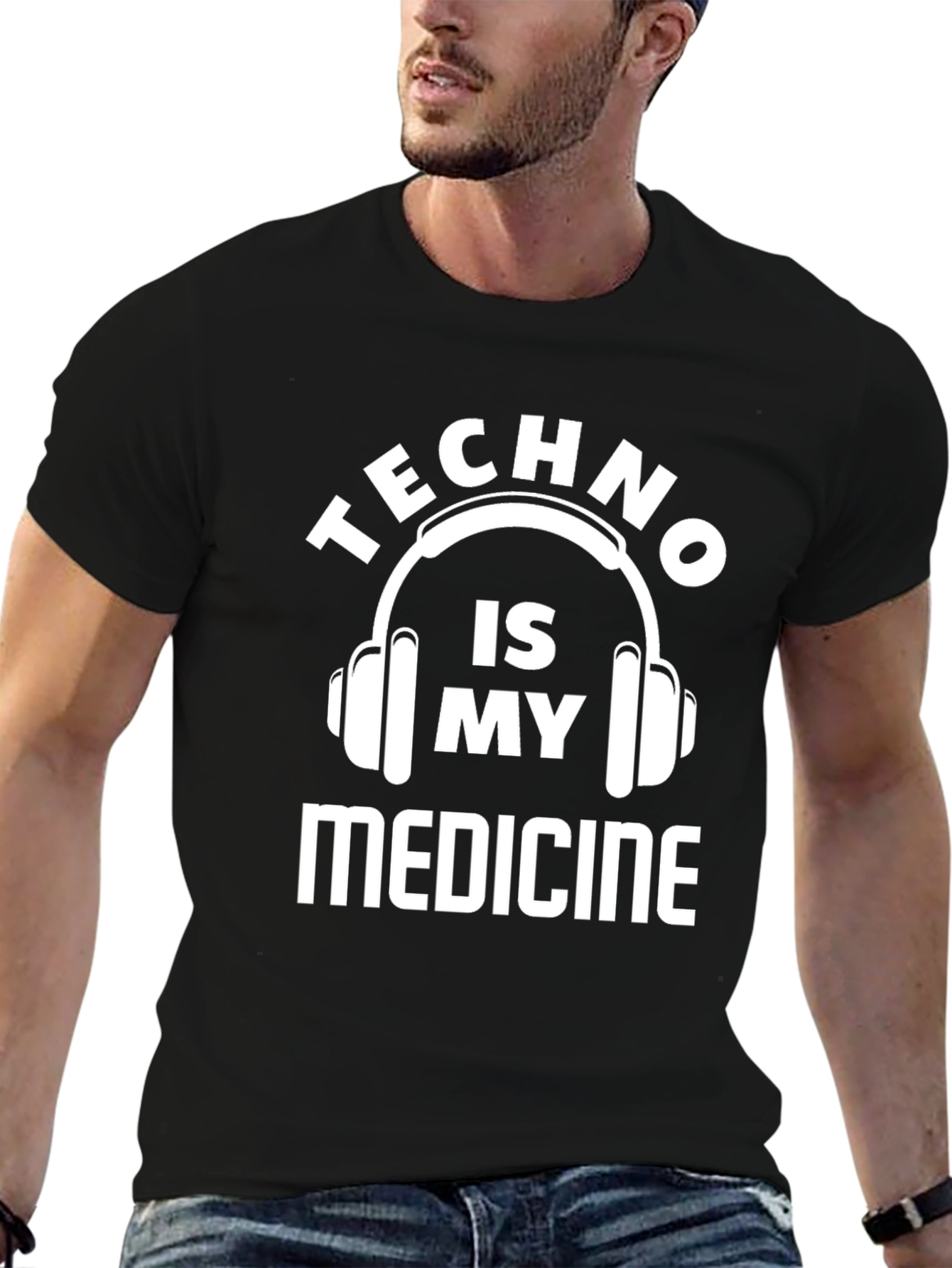 Techno is My Medicine T-Shirt Music Lover Tee