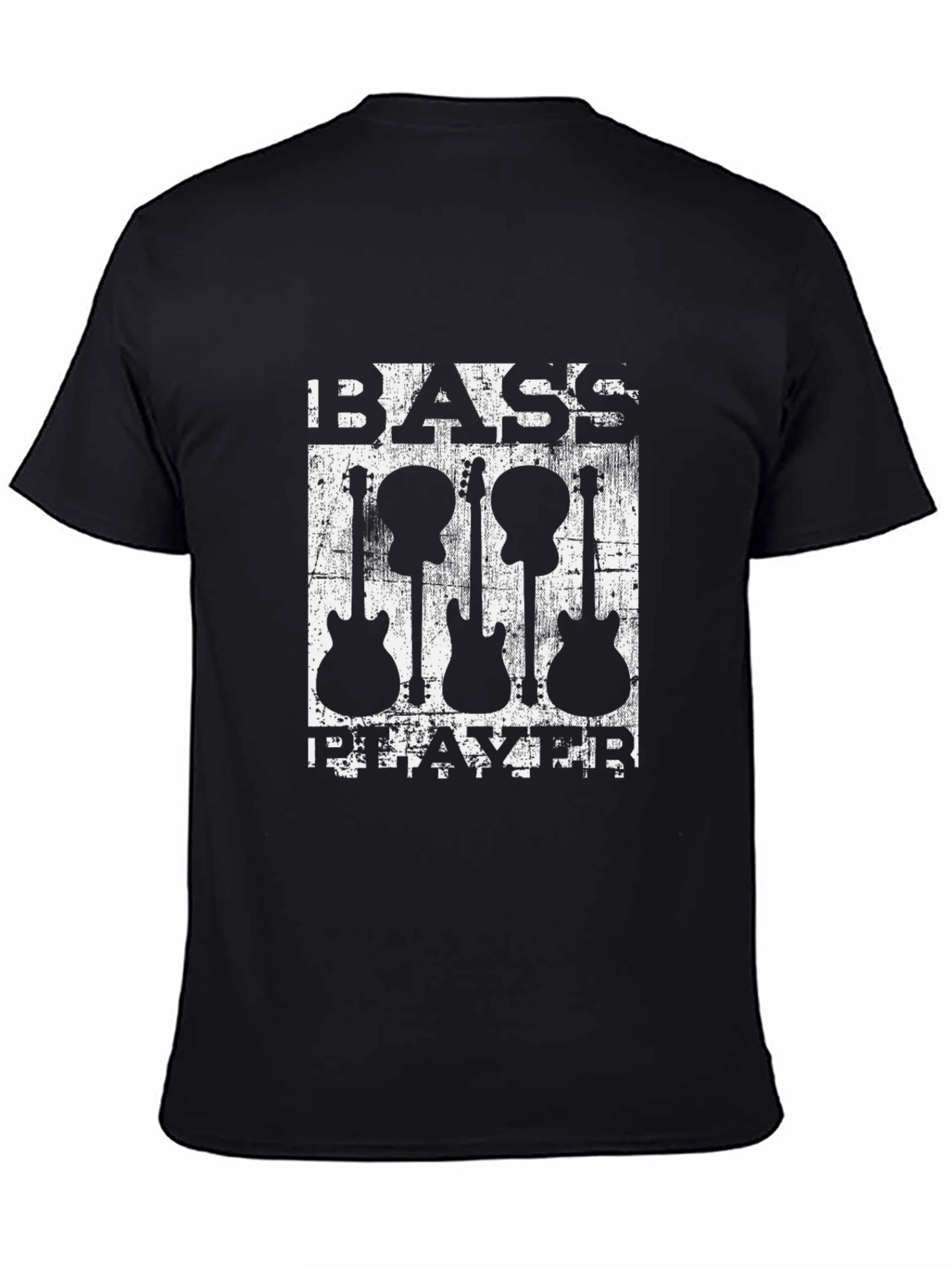 Bass Player Guitar Graphic Tee - Unisex