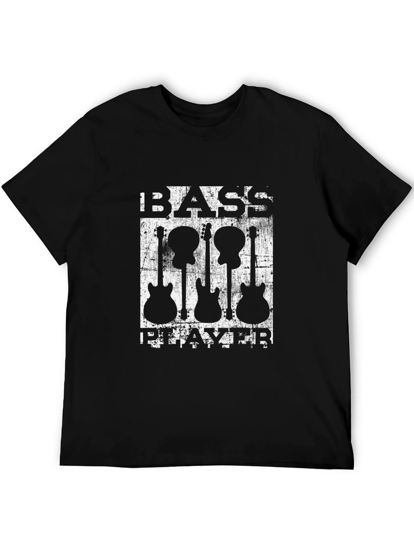 Bass Player Guitar Graphic Tee - Unisex