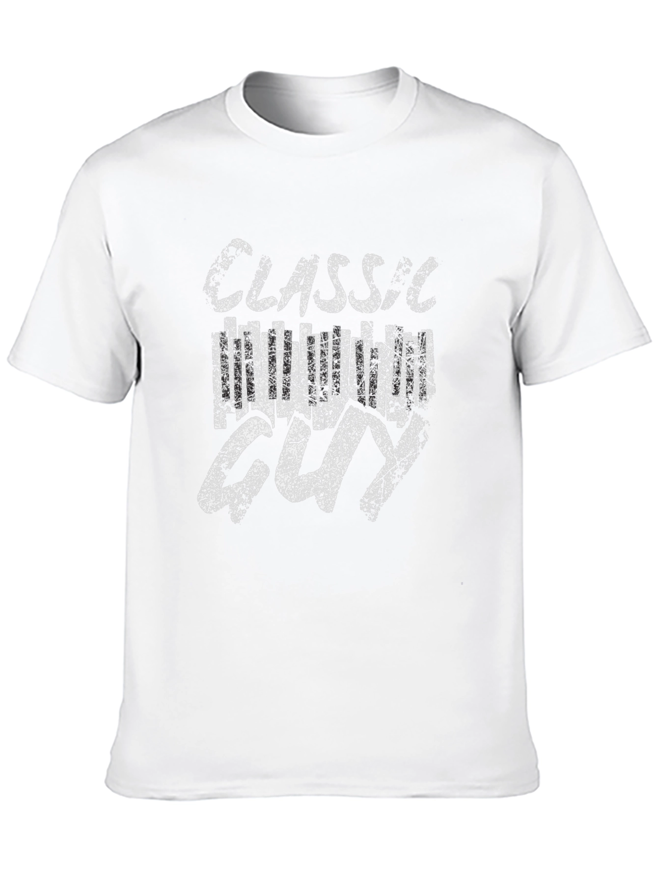 Classic Hollywood Guy Graphic Tee - Black