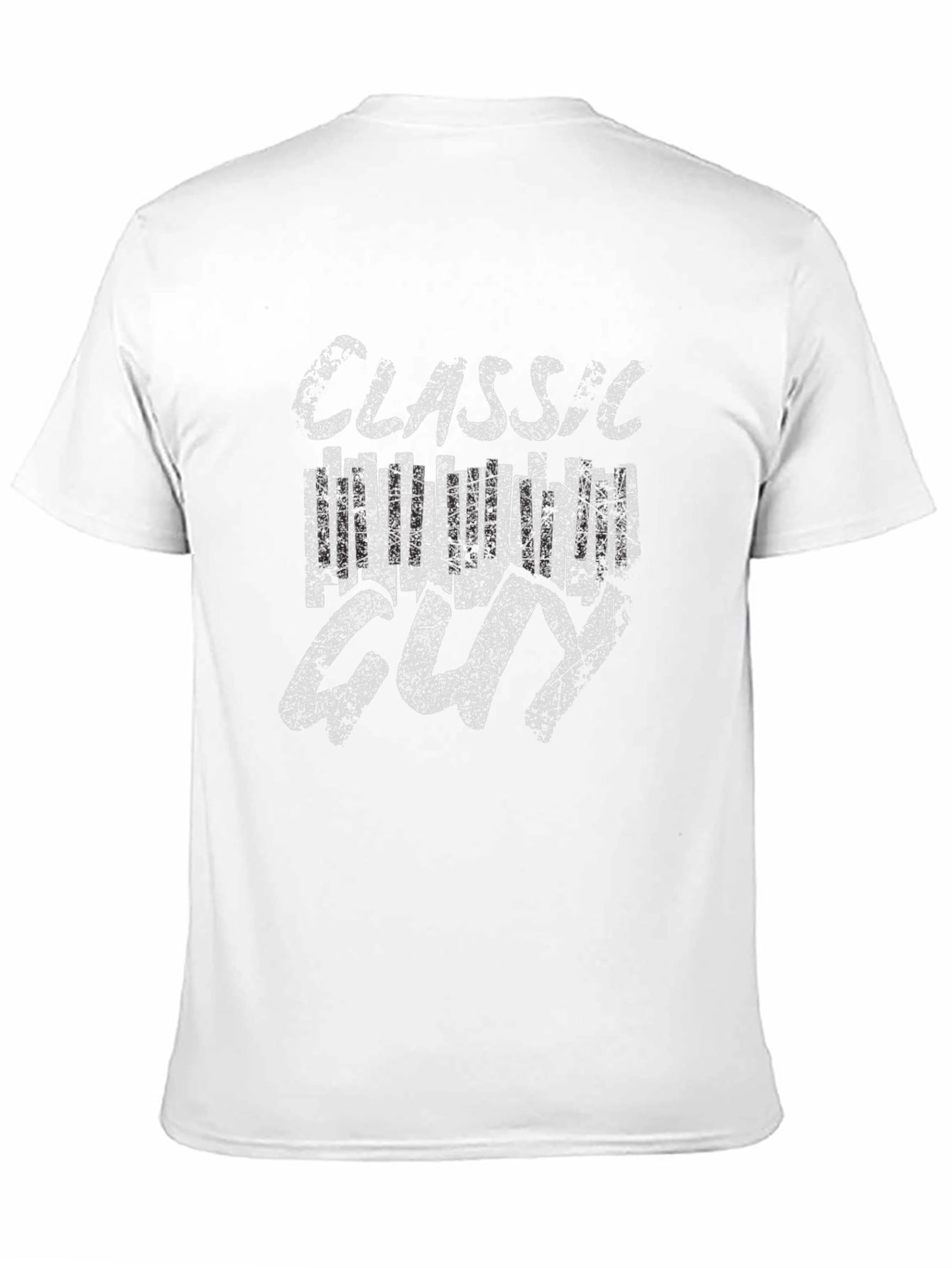 Classic Hollywood Guy Graphic Tee - Black