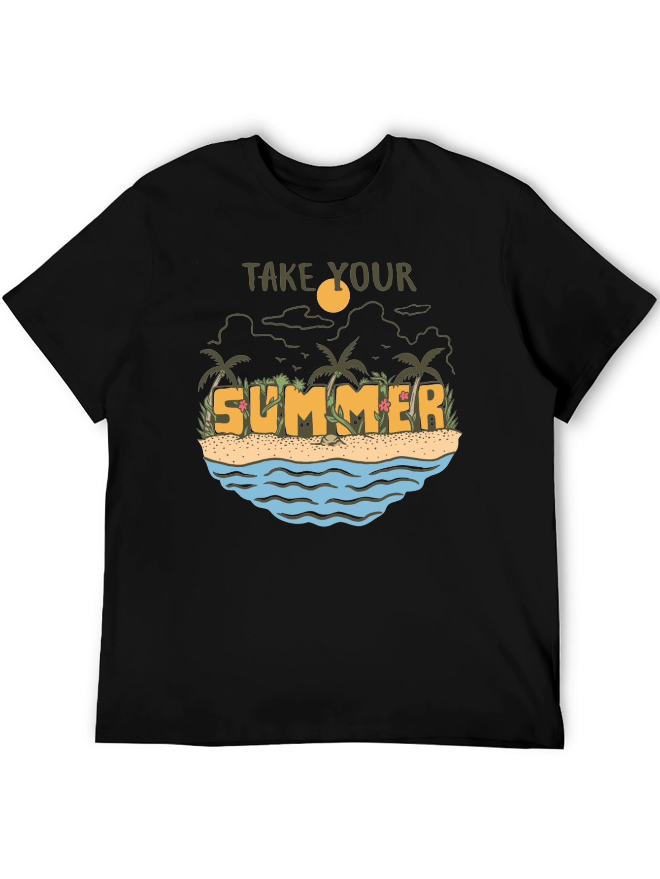 Summer Beach Graphic Tee