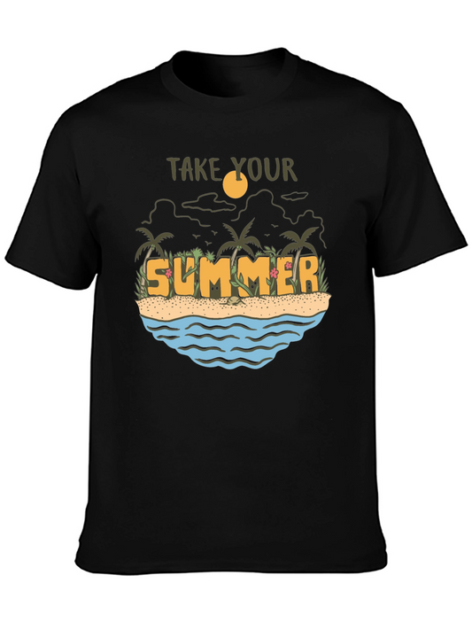 Summer Beach Graphic Tee