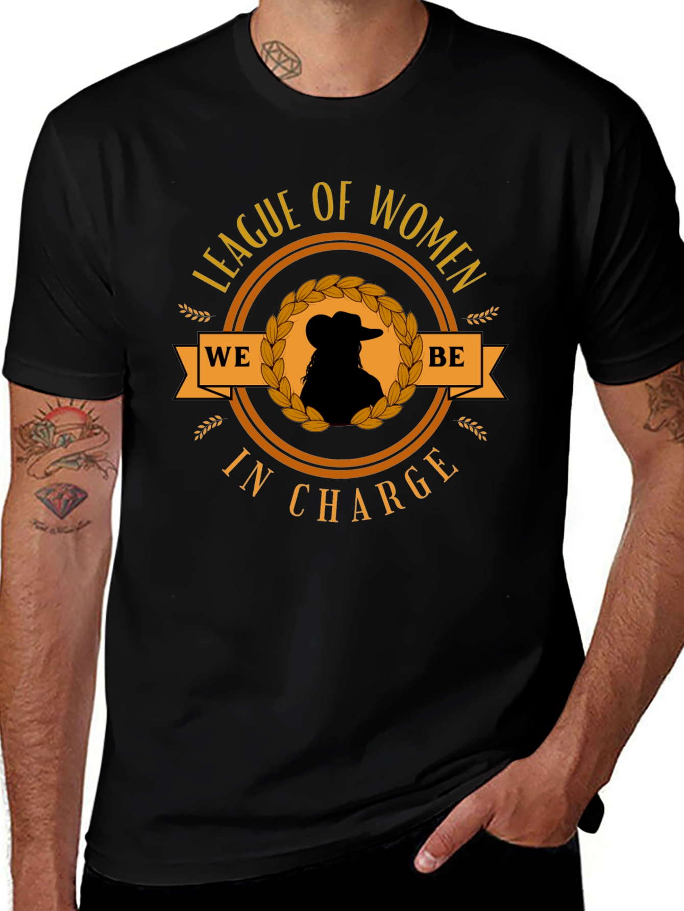 League of Women T-Shirt: We Be In Charge