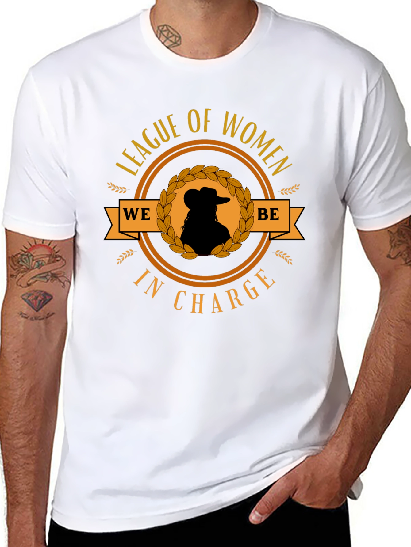League of Women T-Shirt: We Be In Charge