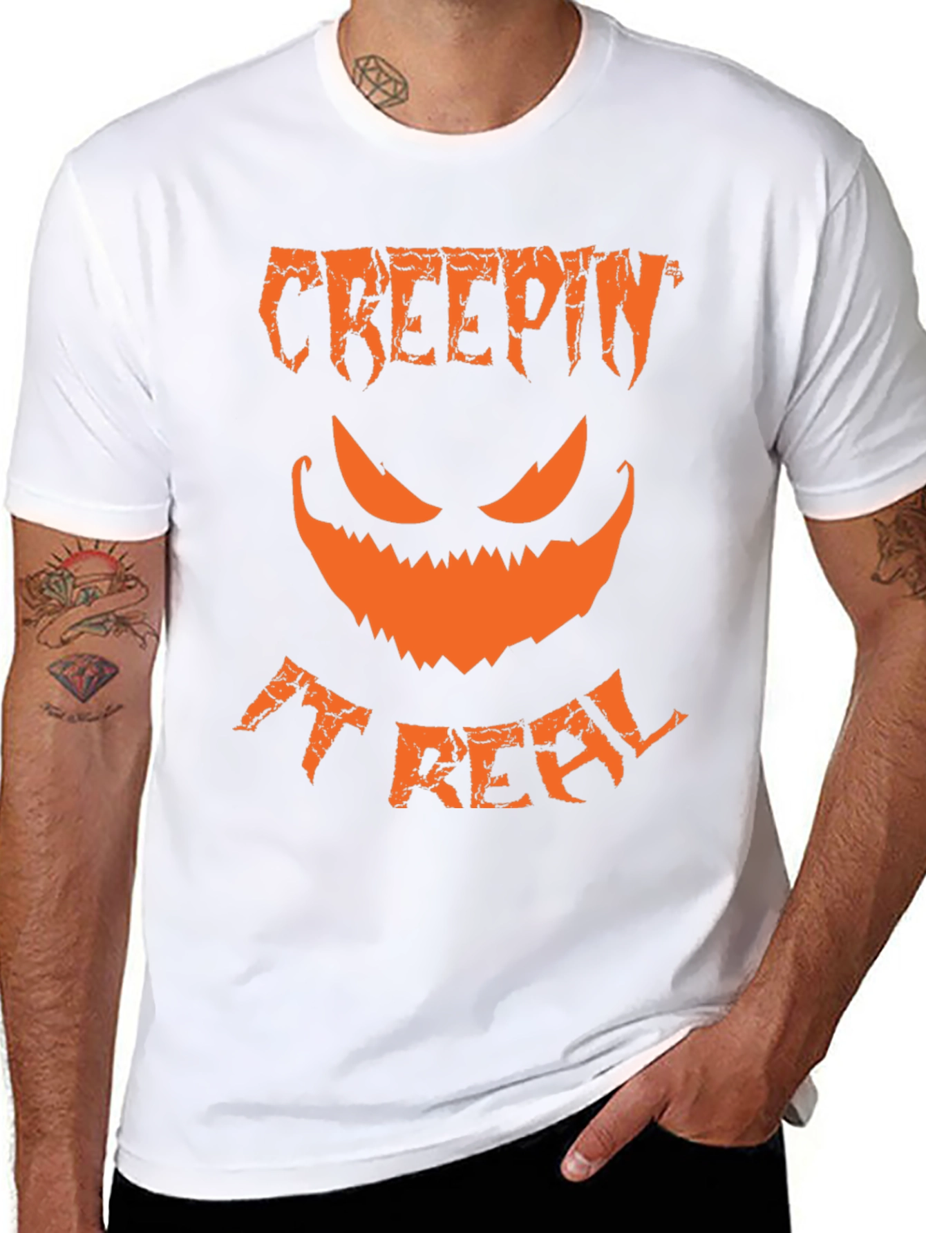 Creepin It Real Halloween T-Shirt