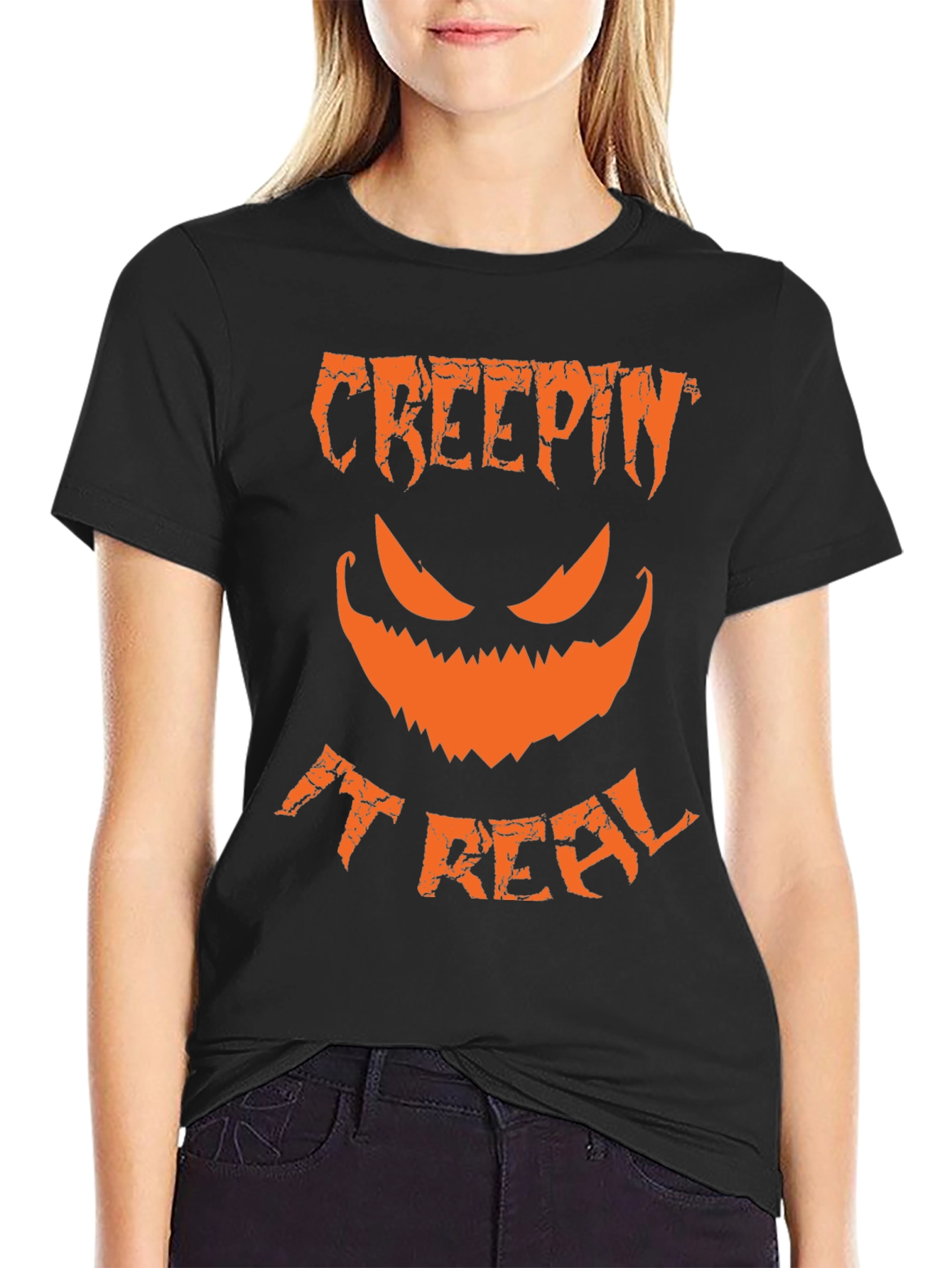 Creepin It Real Halloween T-Shirt