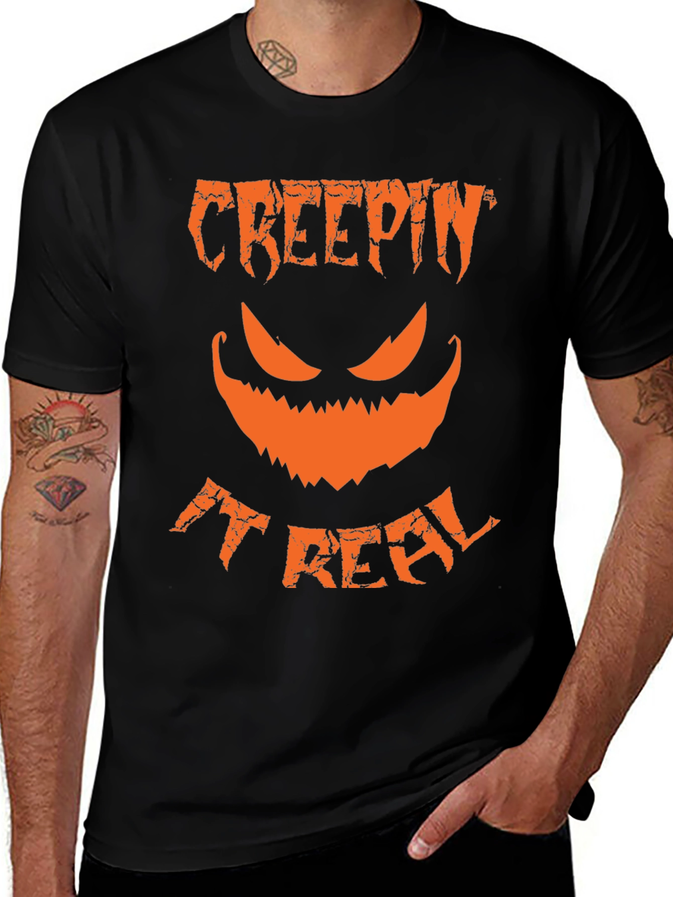 Creepin It Real Halloween T-Shirt