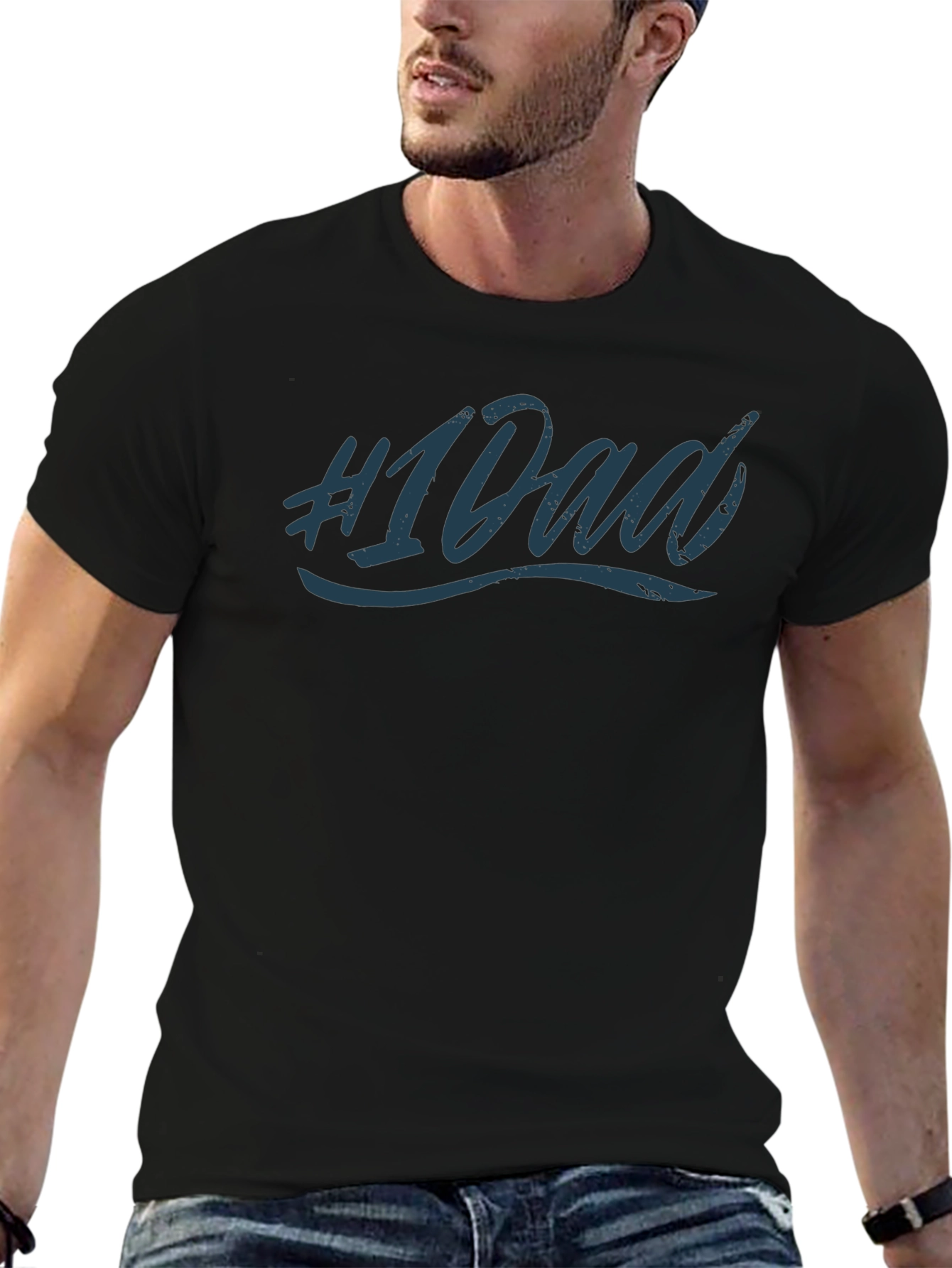 Cool #1 Dad T-Shirt - Fathers Day Gift